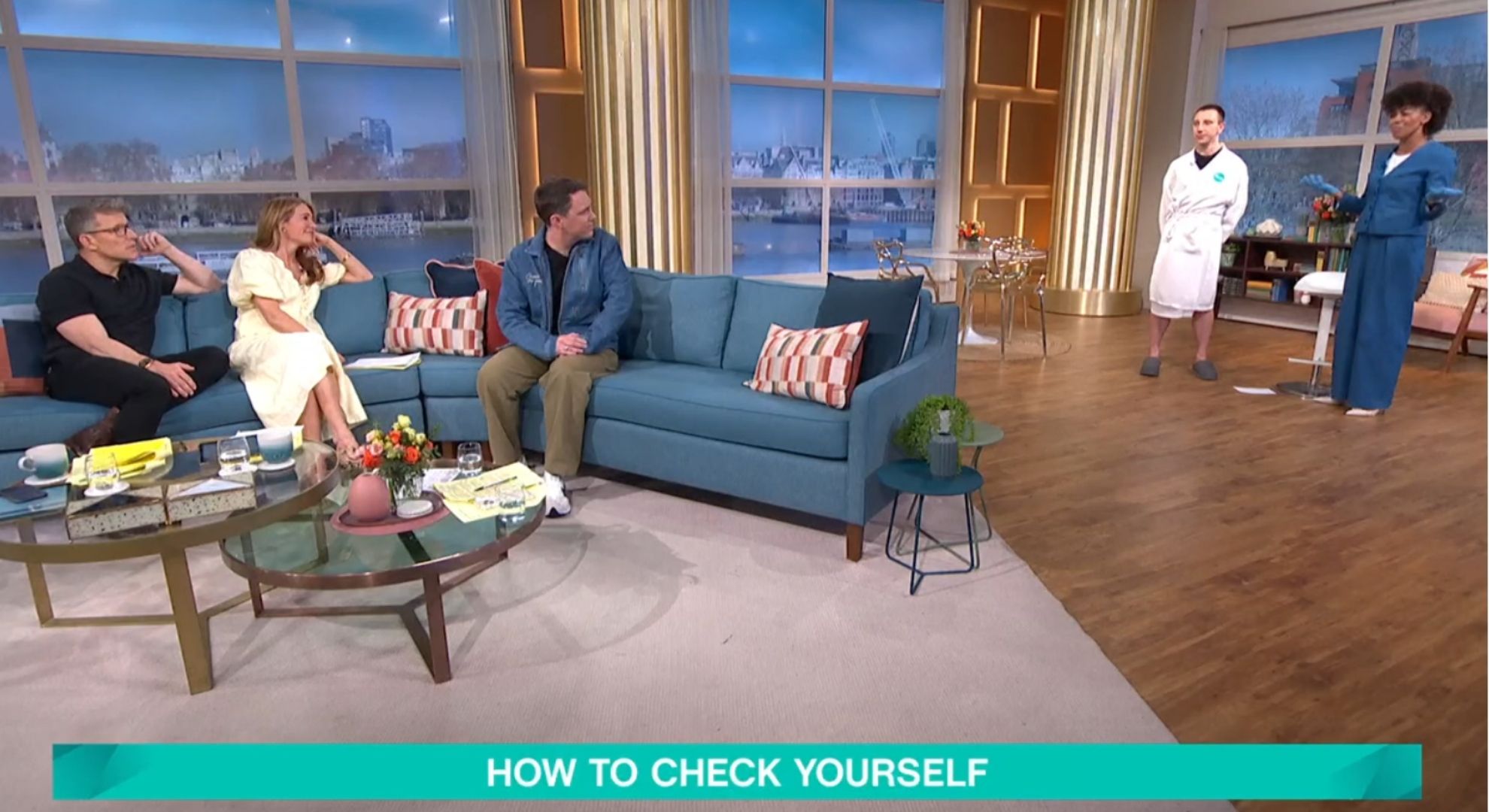 Ben and Cat on This Morning today