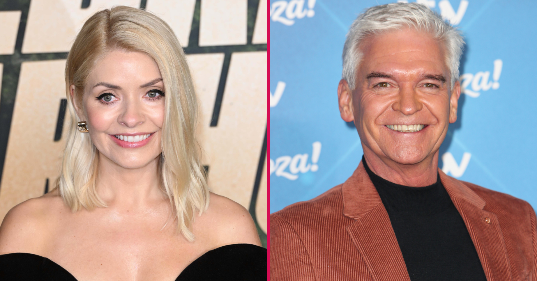 Holly Willoughby and Phillip Schofield smiling