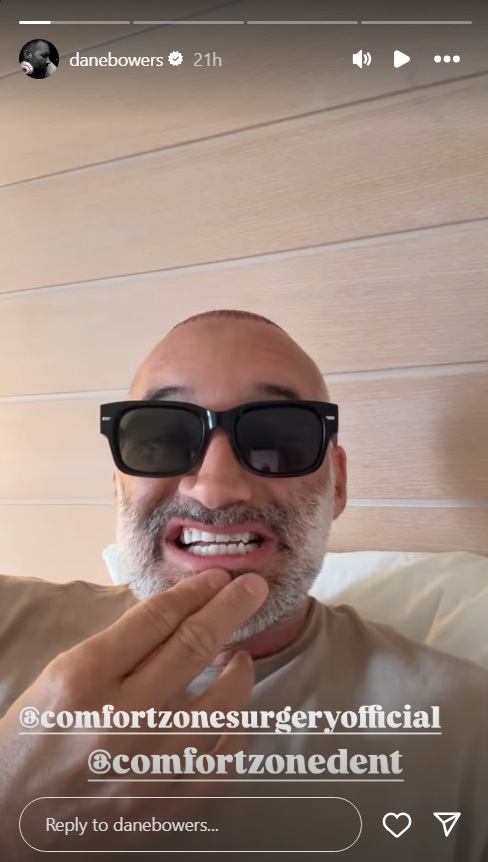 Dane Bowers Instagram Story