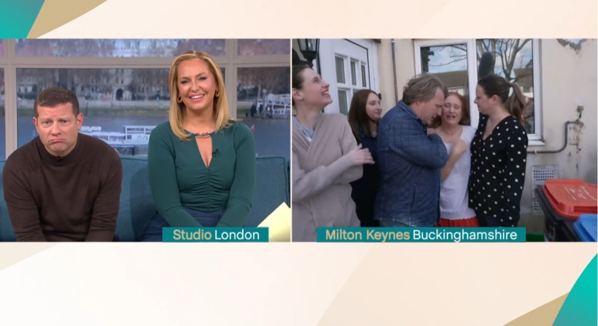 Dermot and Josie on This Morning today 