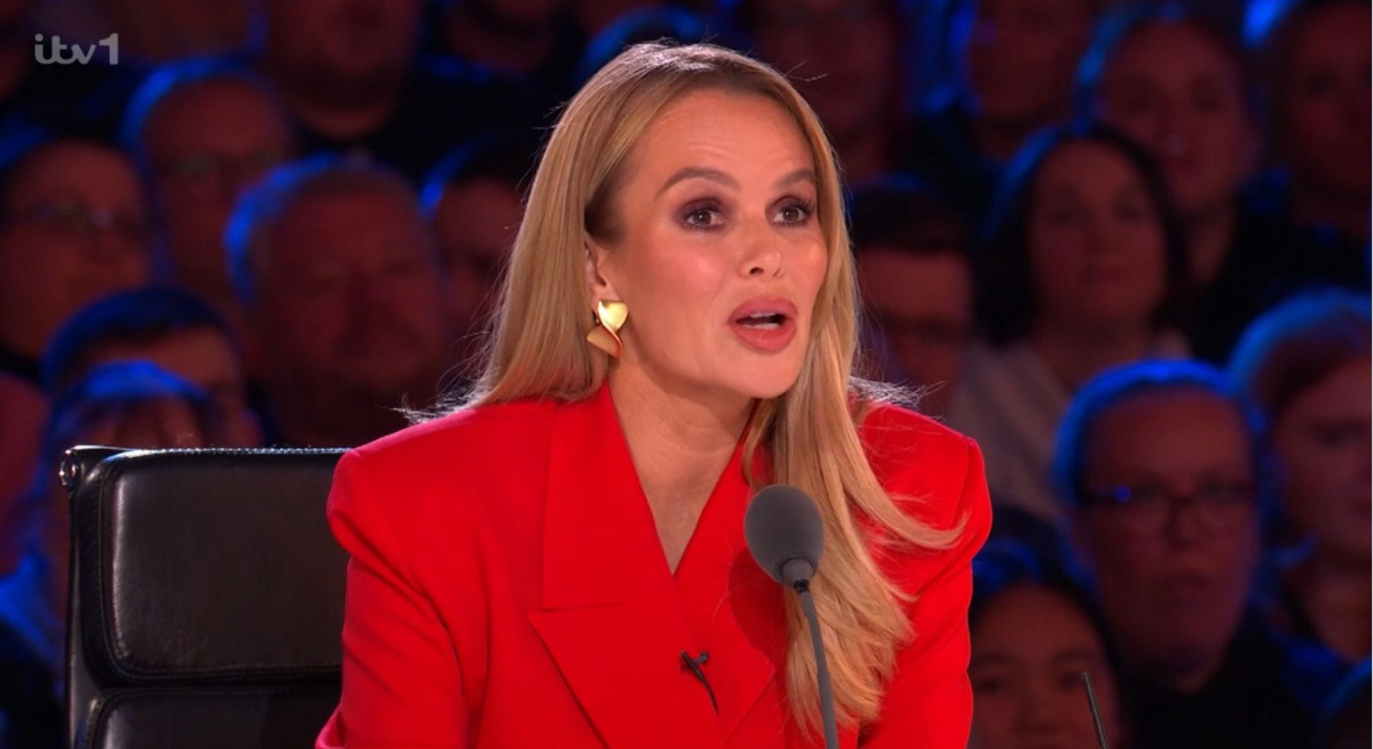 Amanda Holden on Britain's Got Talent