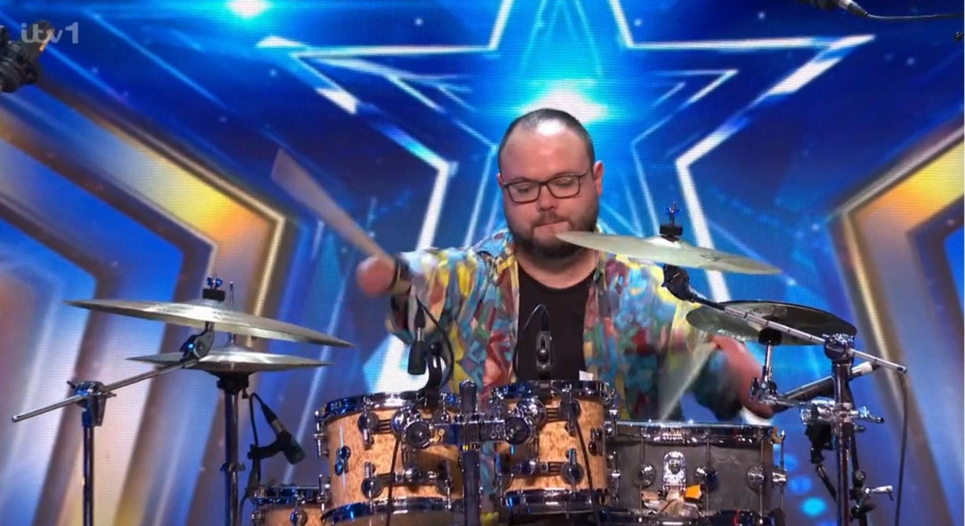 Cornel performing on Britain's Got Talent