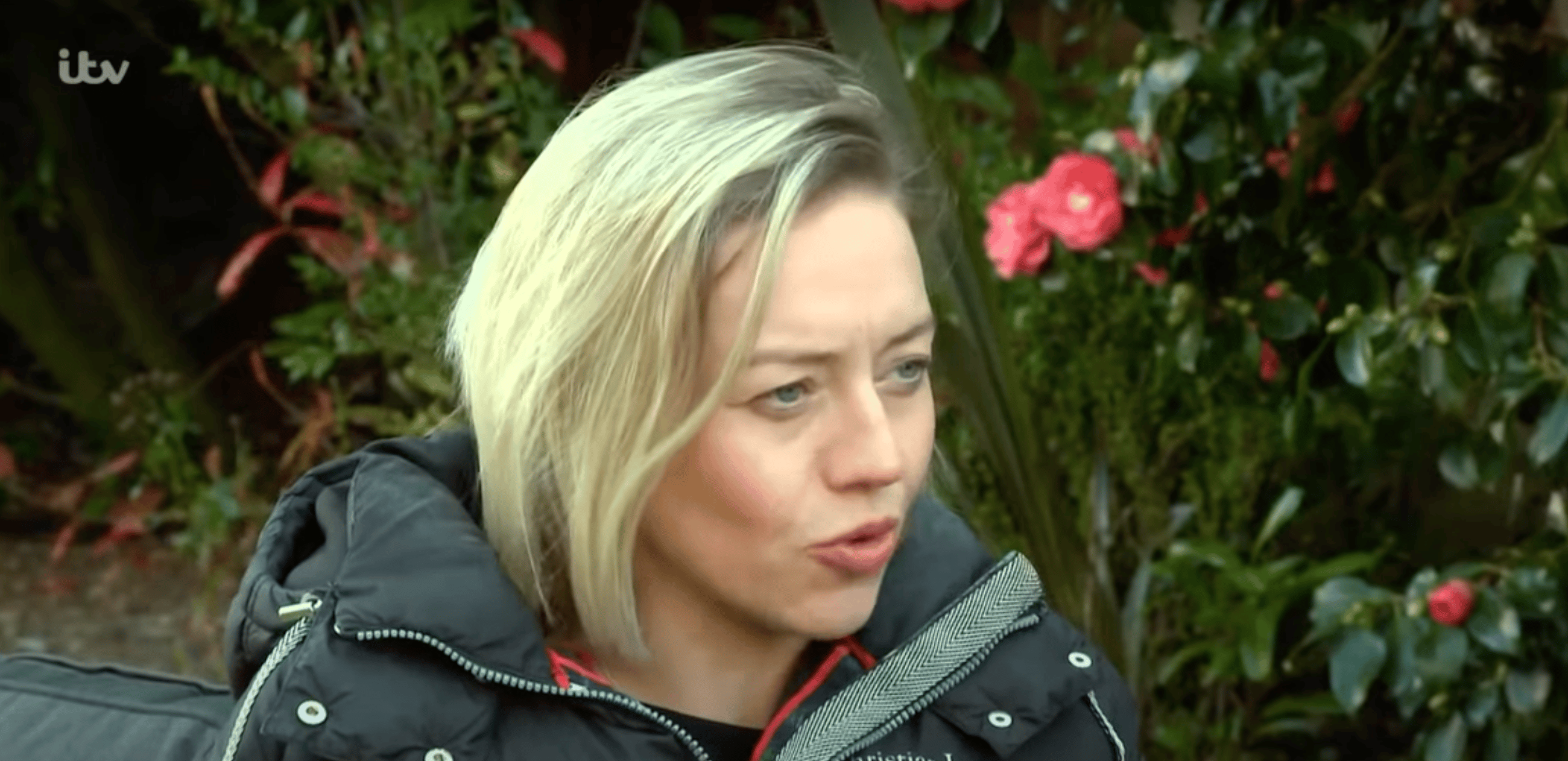 Kelsey Parker speaking on Lorraine