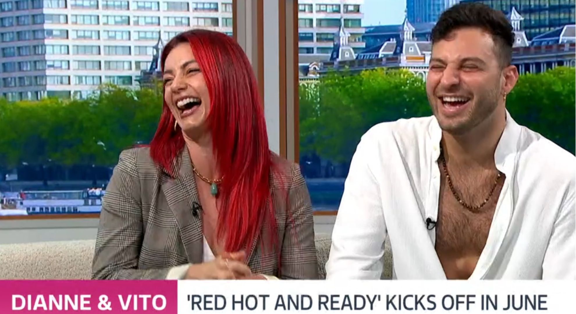 Dianne and Vito on GMB