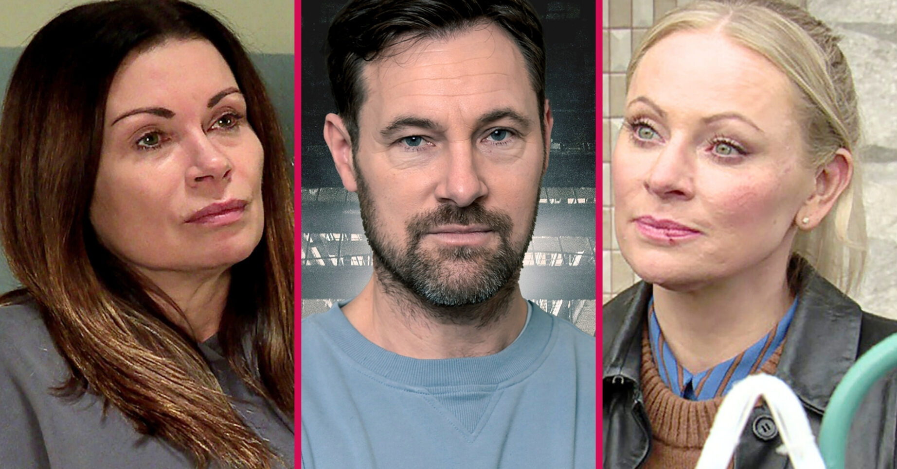 Coronation Street's Carla, Rob, Lisa