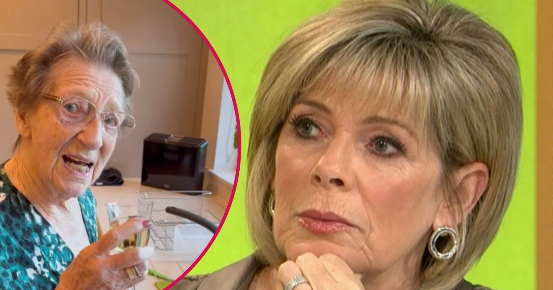 Ruth Langsford on Loose Women and mother Joan having a drink