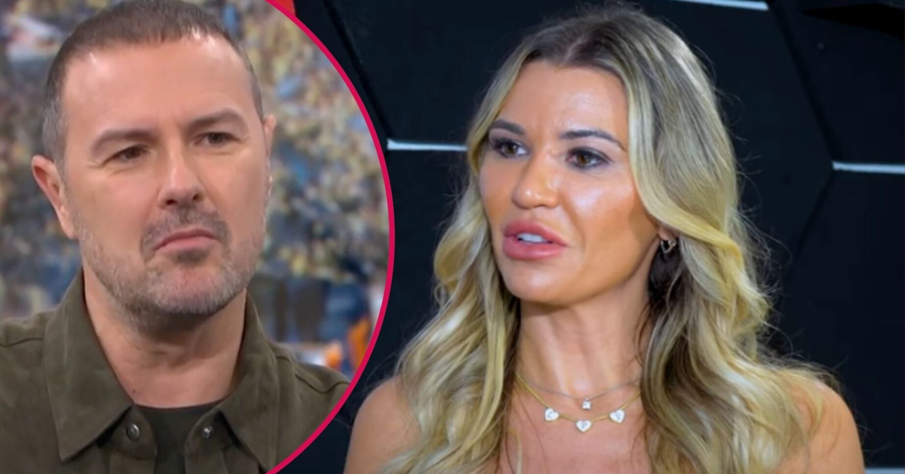 ED comp: Paddy McGuinness / Christine McGuinness (Credit: ITV / YouTube / ED)