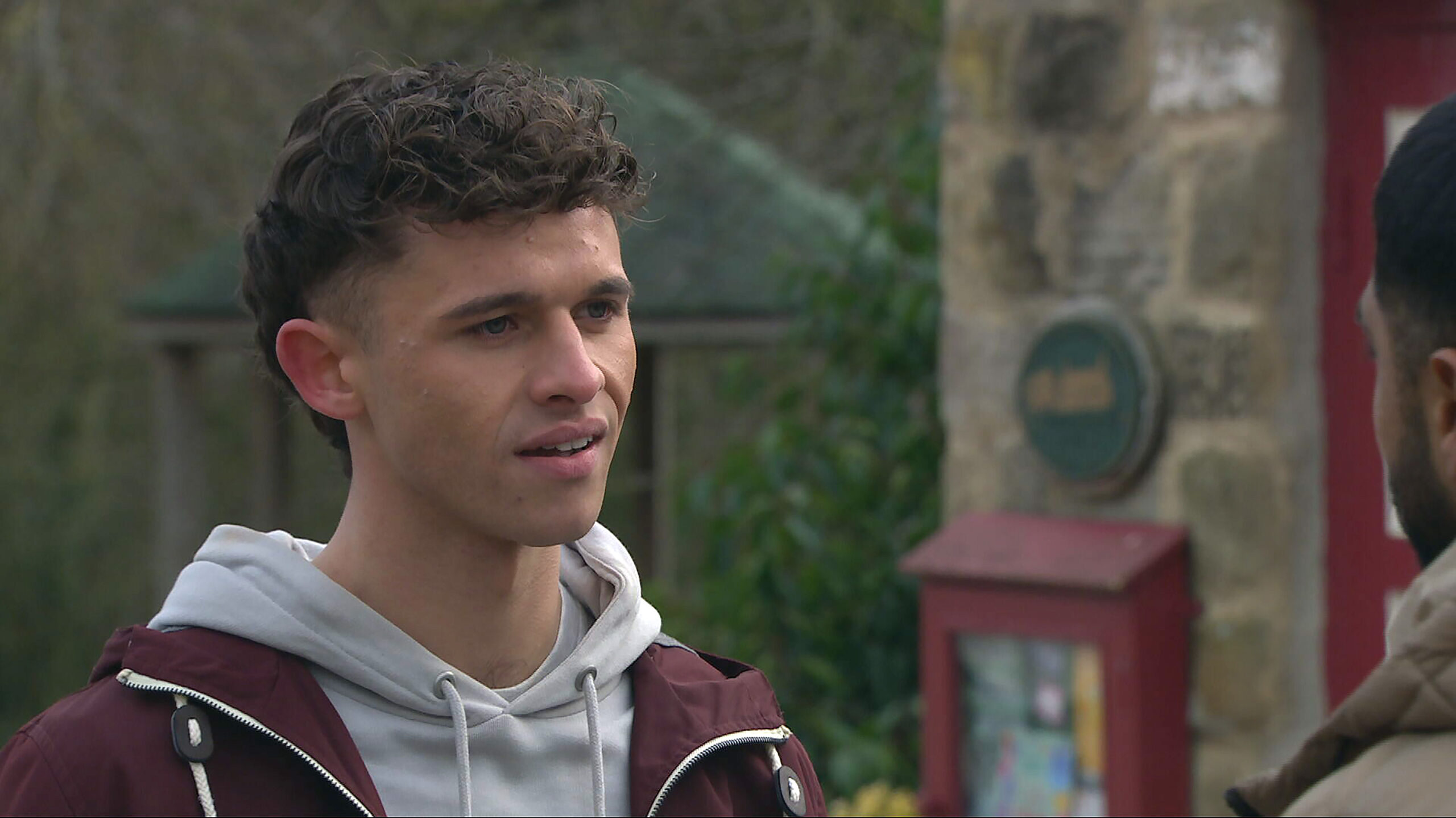 Jacob serious in Emmerdale