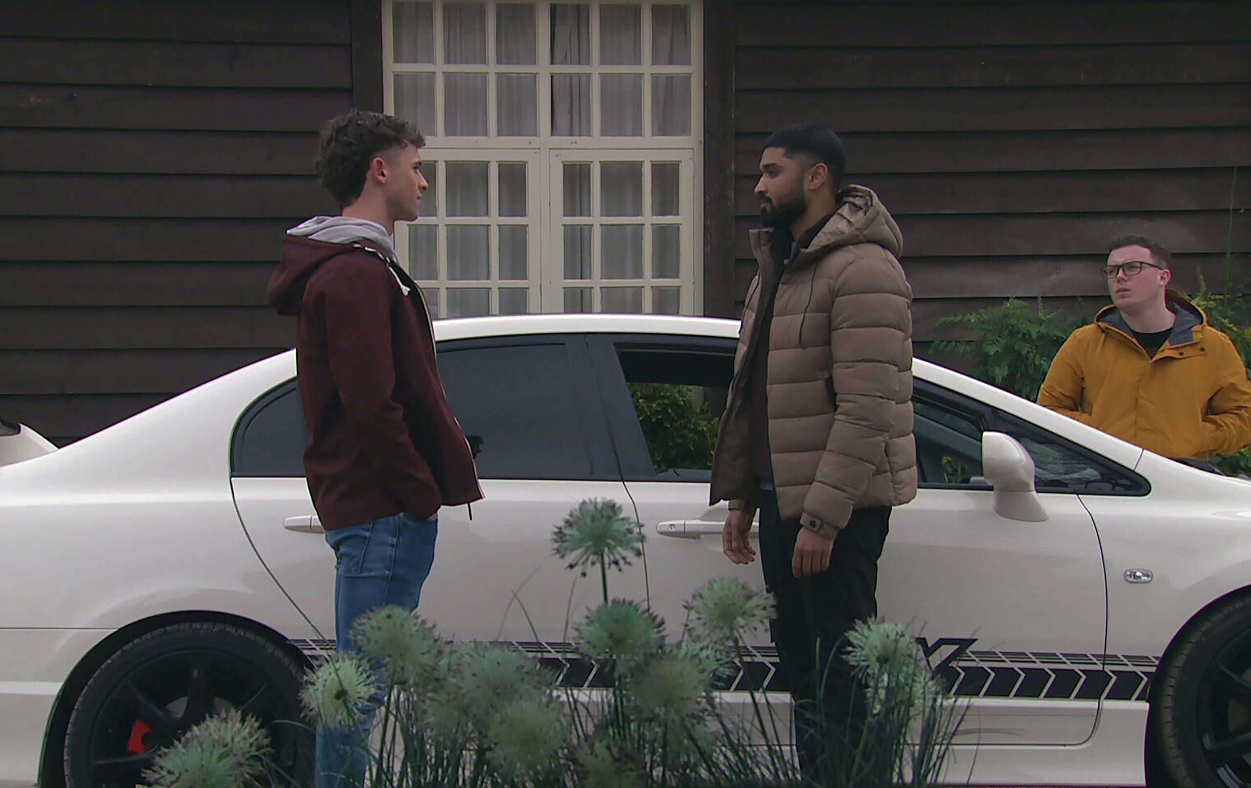 Jacob and Kammy talking in Emmerdale