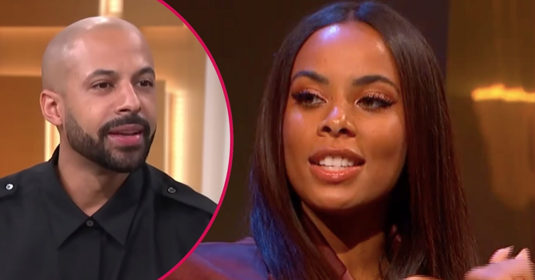 Marvin and Rochelle looking serious