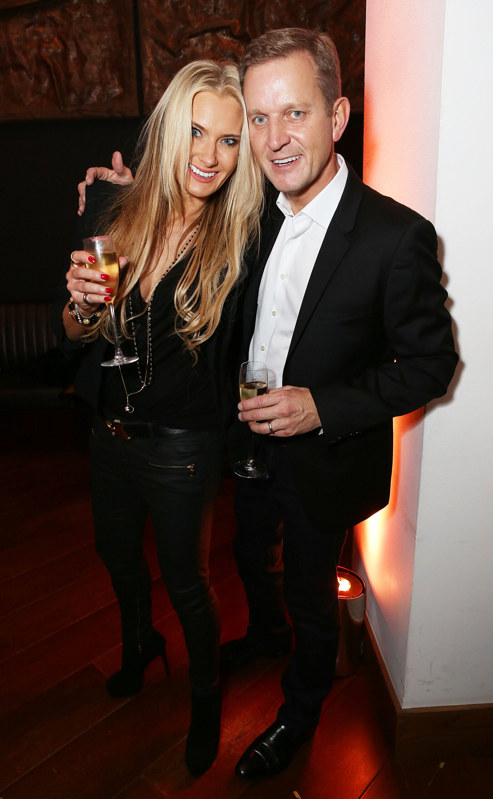 Jeremy Kyle and Carla Germaine smiling