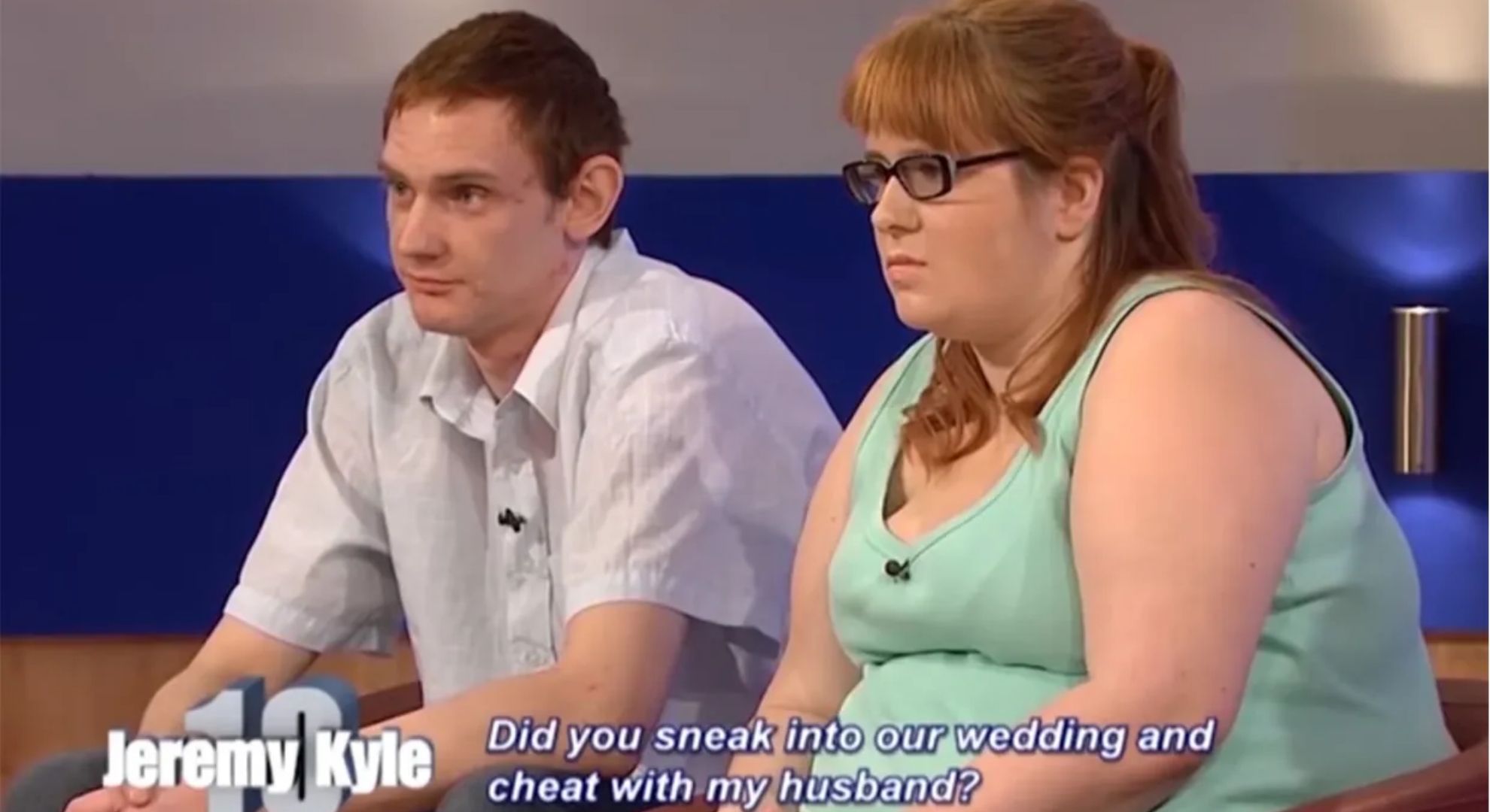 Husband and other woman on Jeremy Kyle Show