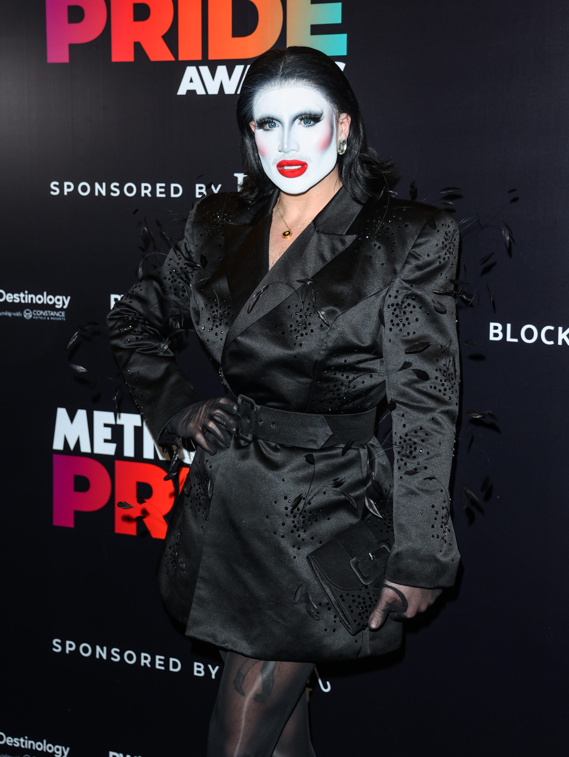 Danny Beard on the red carpet