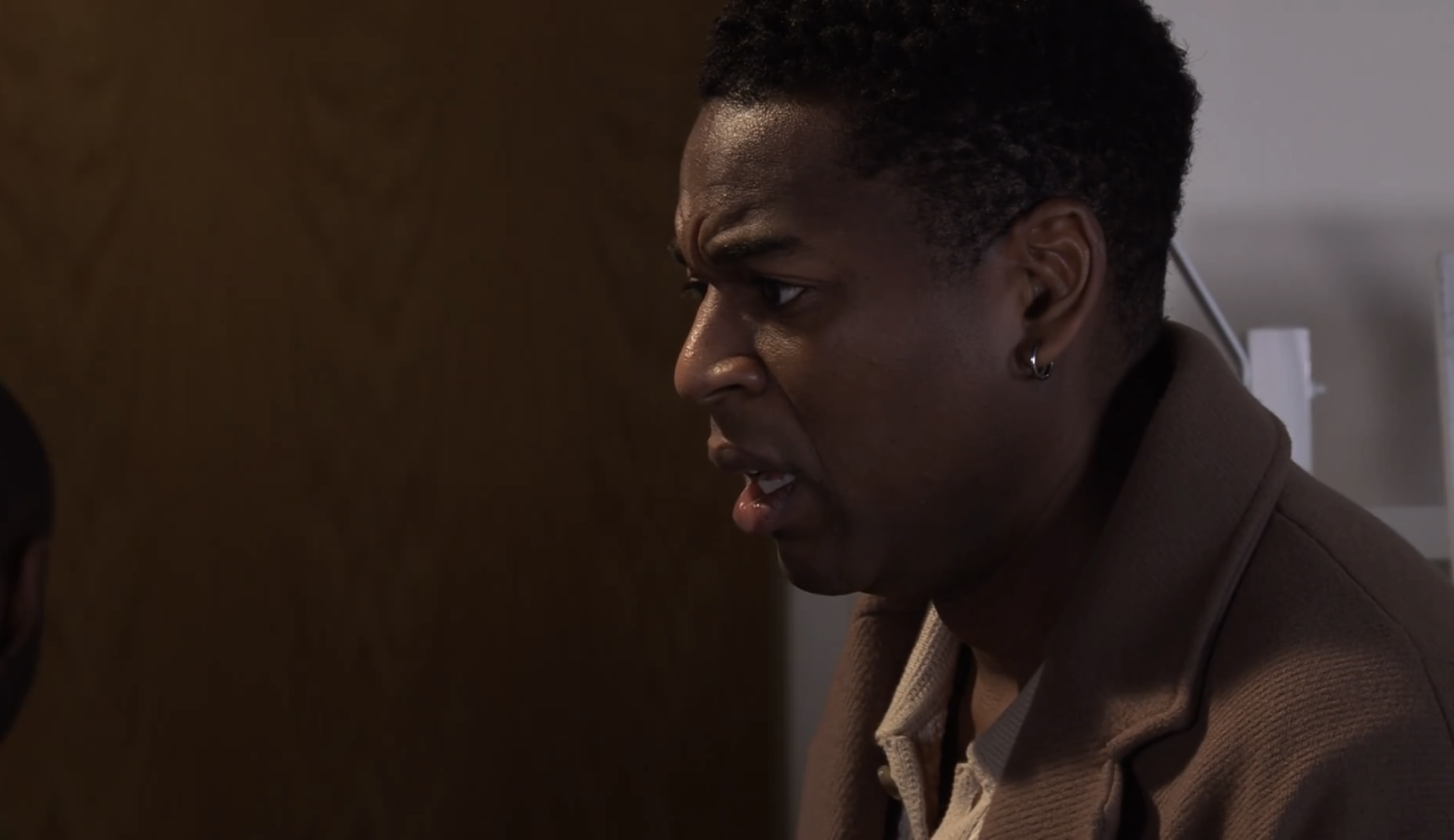 Coronation Street's James looks horrified