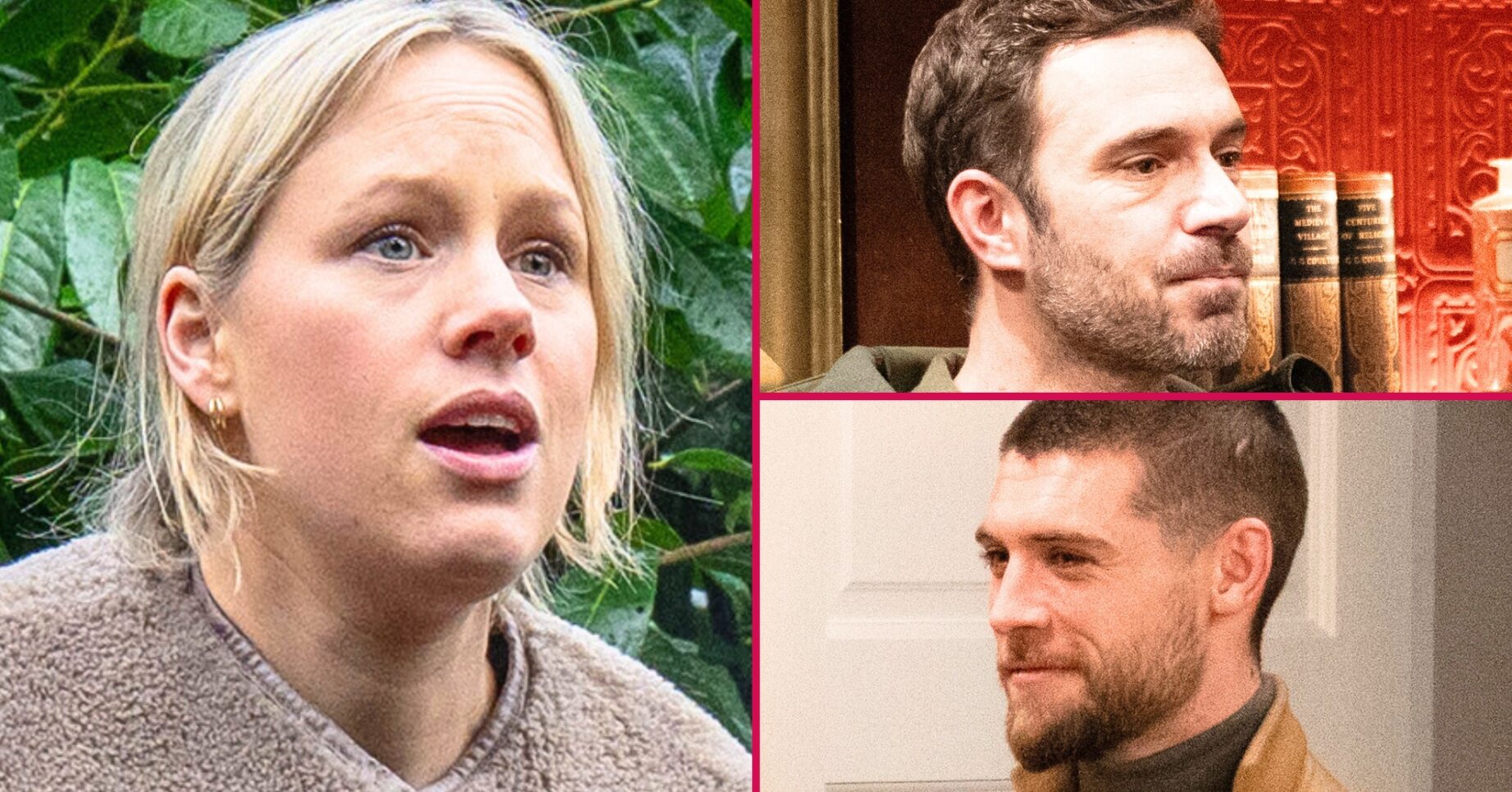 Emmerdale's Steph, John, Joe