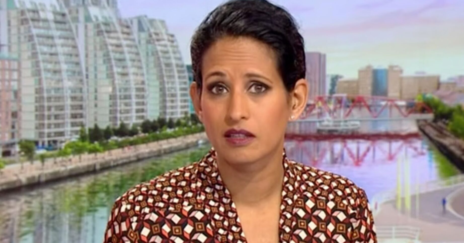 Naga Munchetty on BBC Breakfast