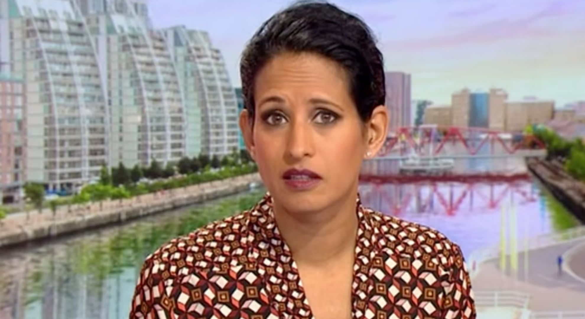 Naga Munchetty on BBC Breakfast