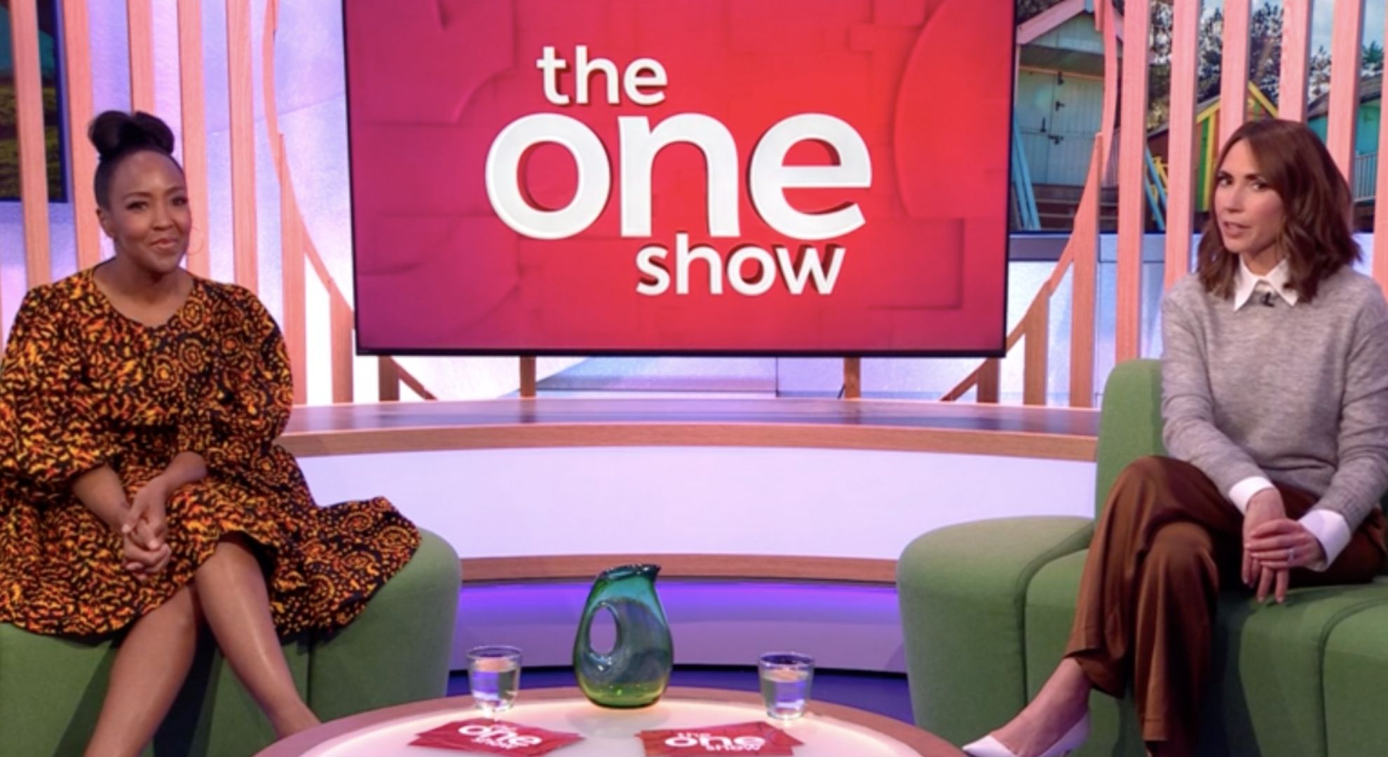 Alex and Angellica on The One Show