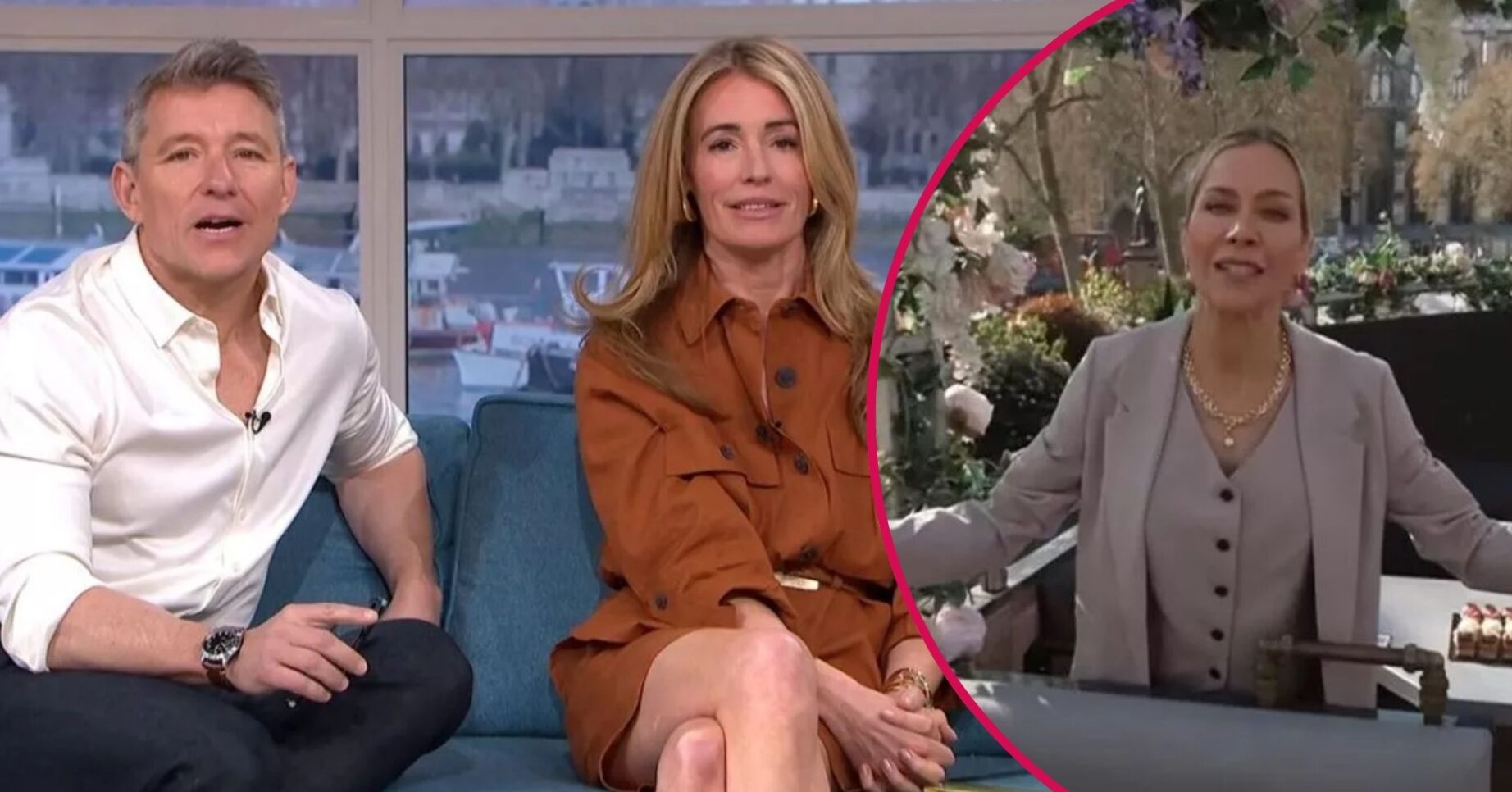 Cat Deeley and Ben Shephard on This Morning / Kate Lawler on This Morning