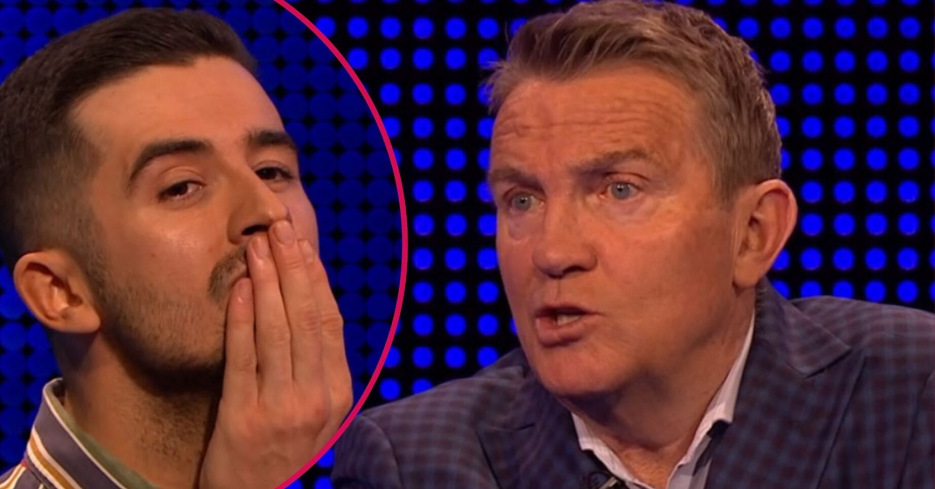 The Chase Player and Bradley Walsh