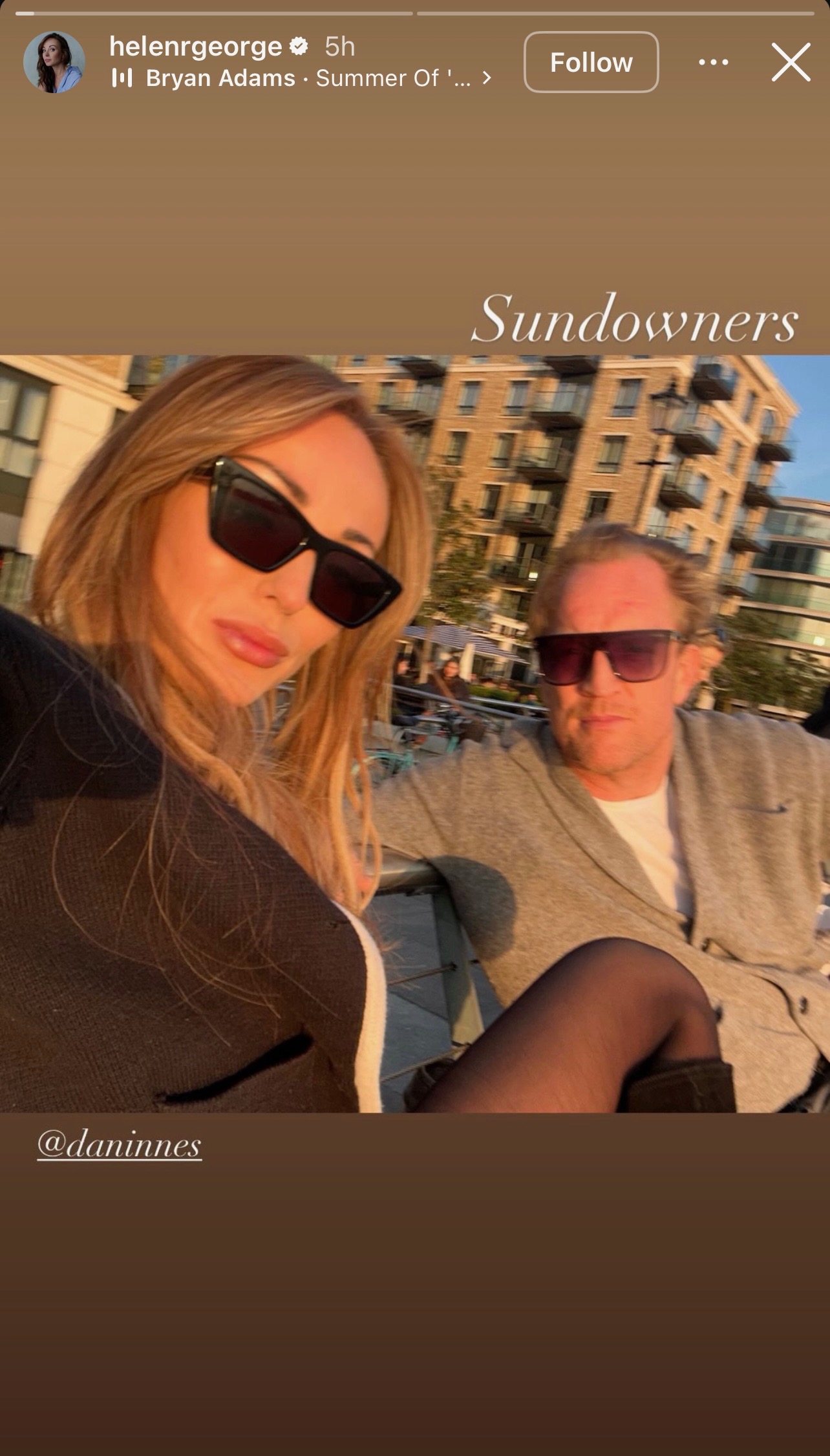 Helen George and her new boyfriend