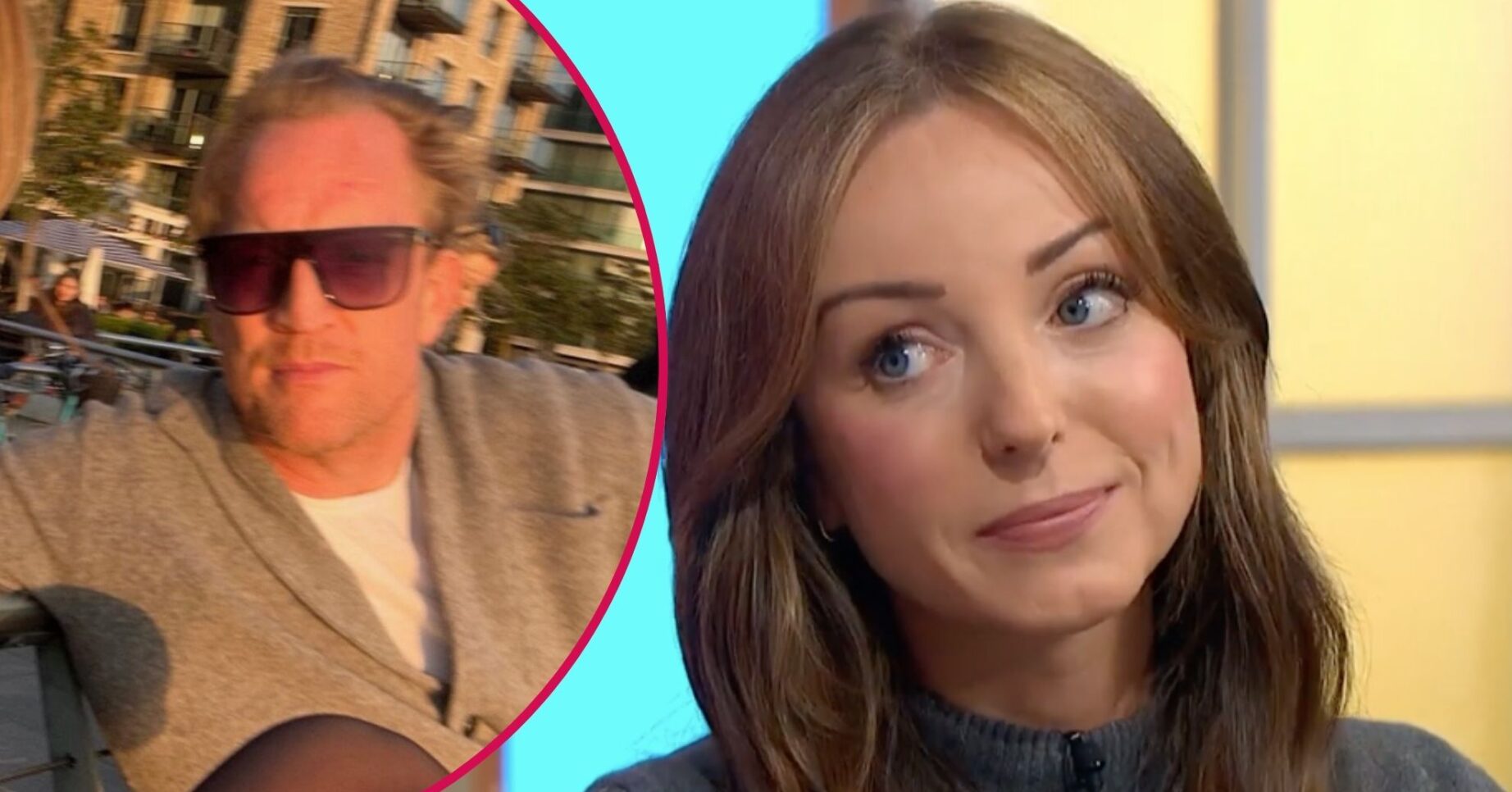 Helen George and her new 'boyfriend'