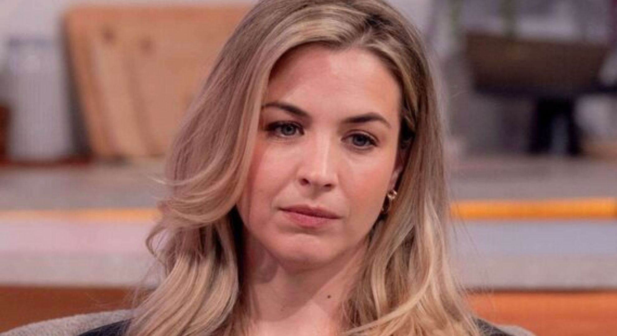 Gemma Atkinson looking sad