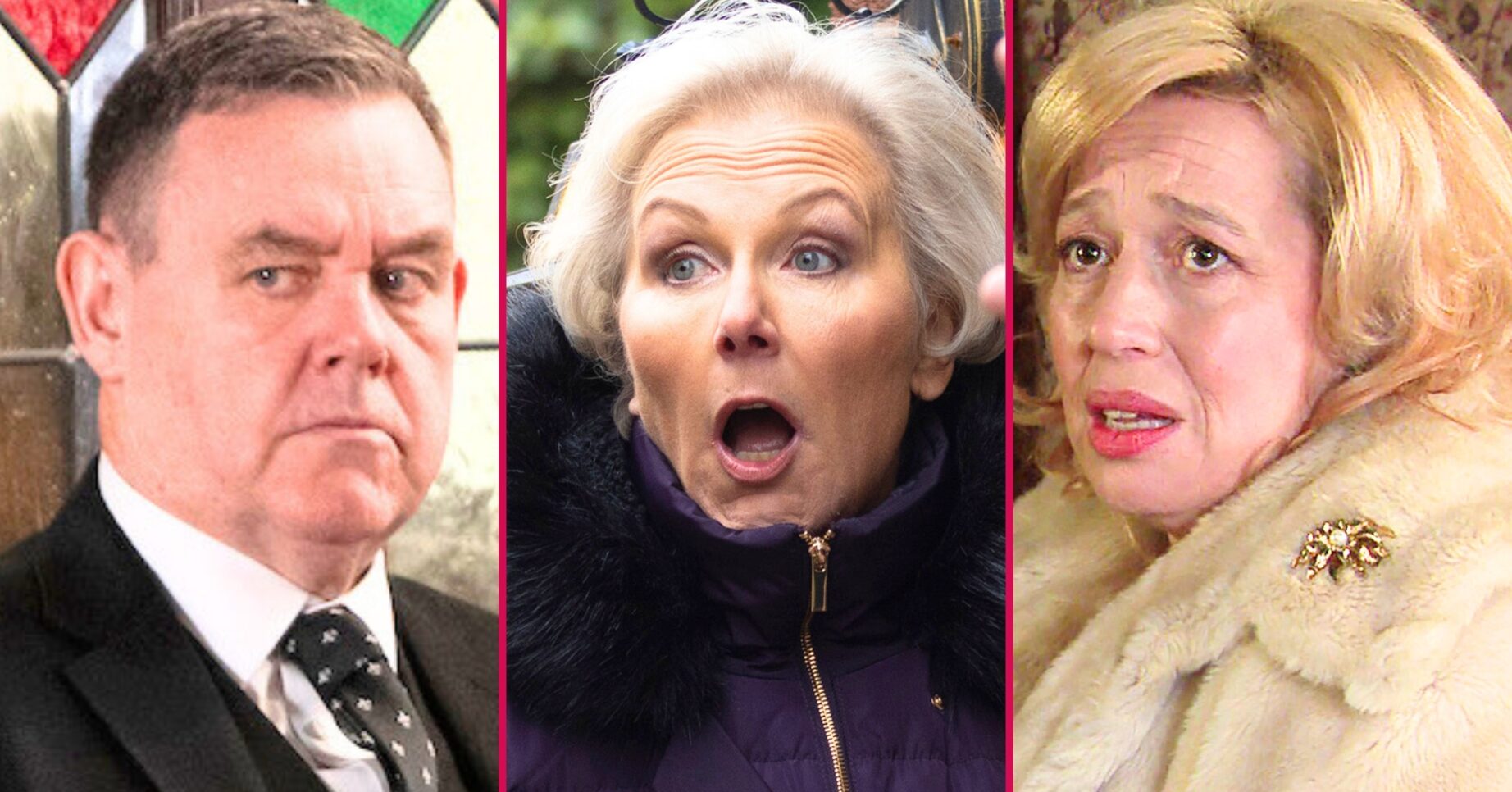 Coronation Street's George, Eileen, Julie