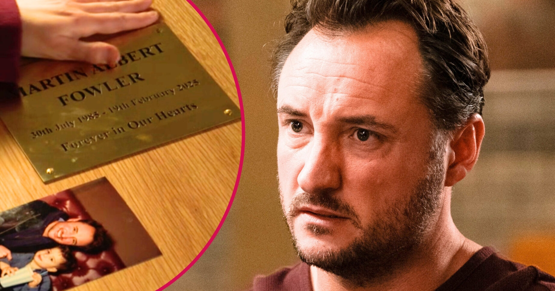 EastEnders' Martin, coffin