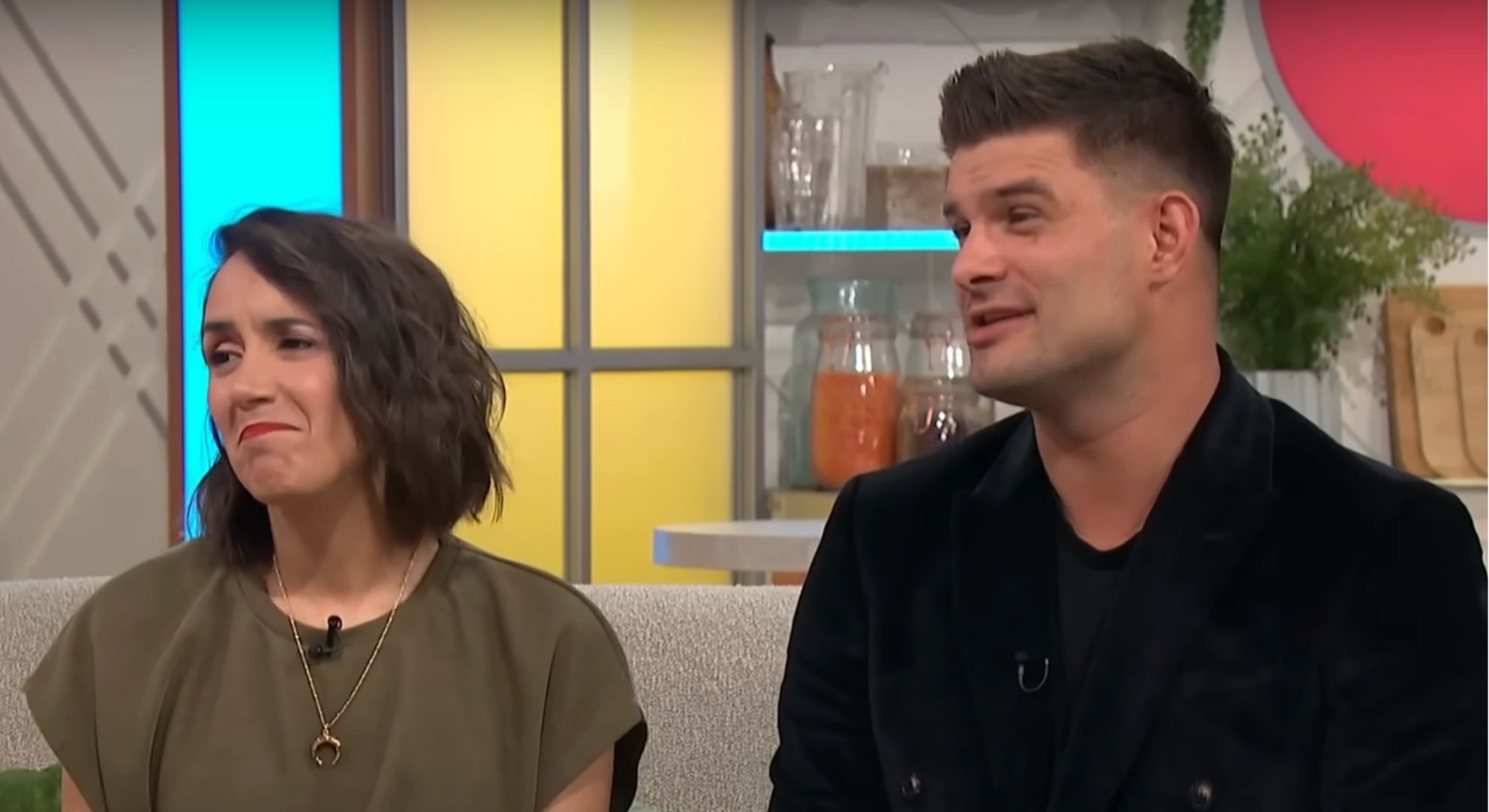 Janette Manrara and Aljaz Skorjanec on Lorraine 