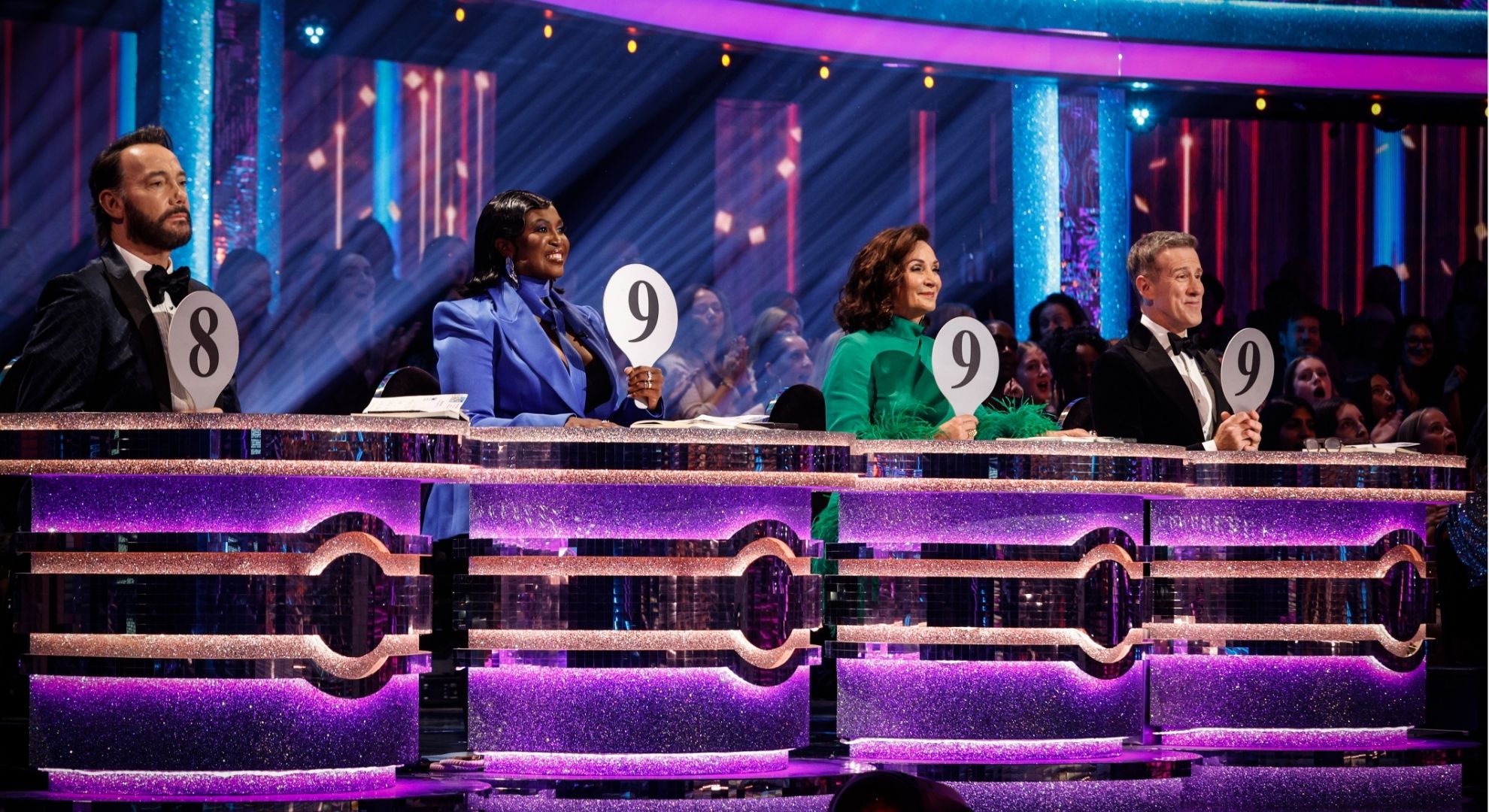 Craig Revel Horwood, Mosti Mabuse, Shirley Ballas, Anton Du Beke on Strictly