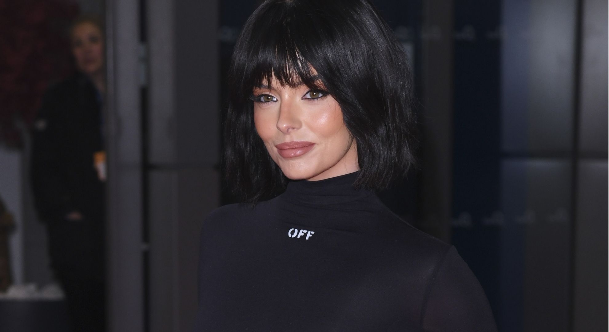 Maura Higgins smiling