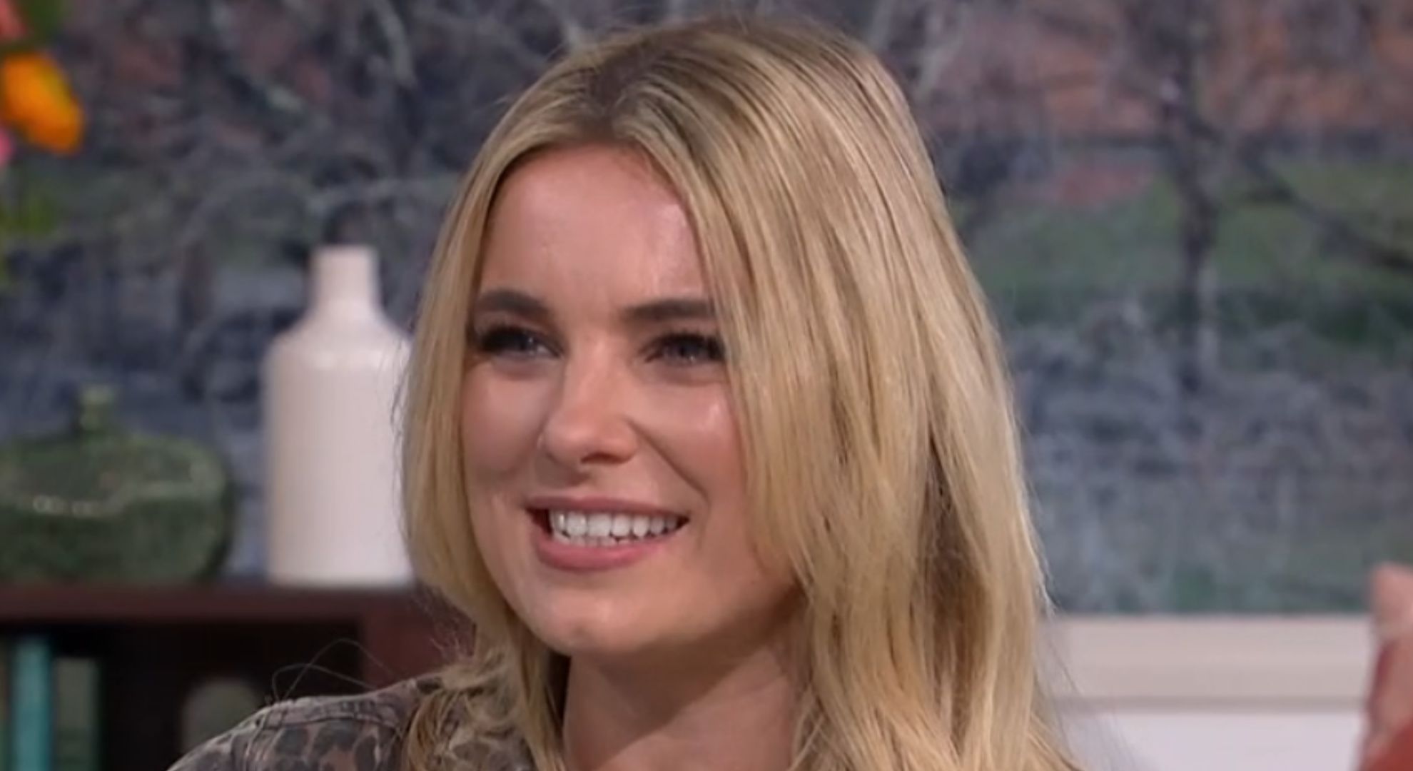 Sian Welby smiling on This Morning