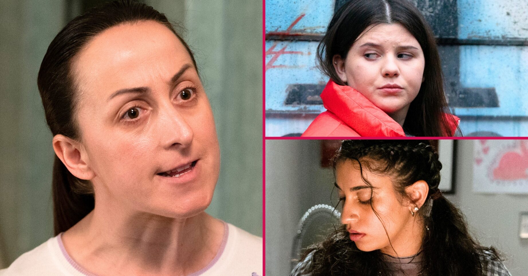 EastEnders' Sonia, Lily, Avani