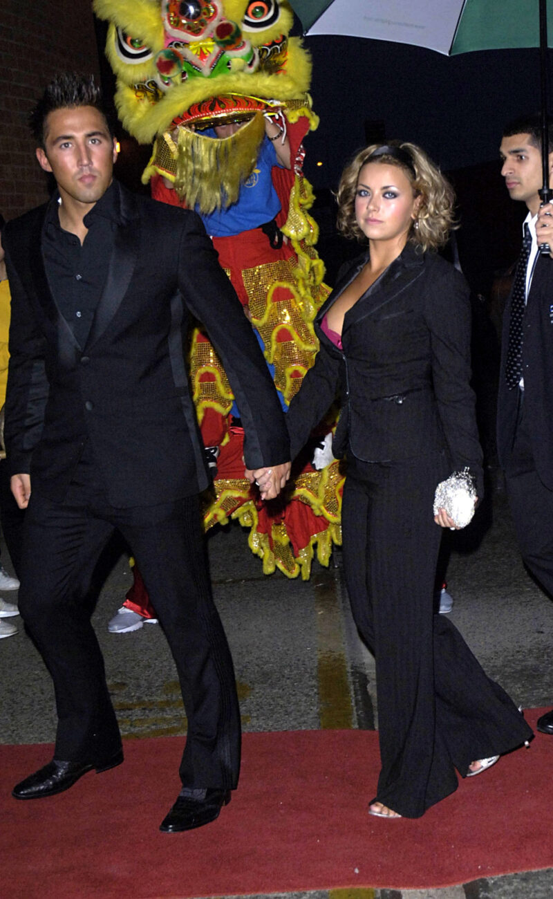 Gavin and Charlotte outside