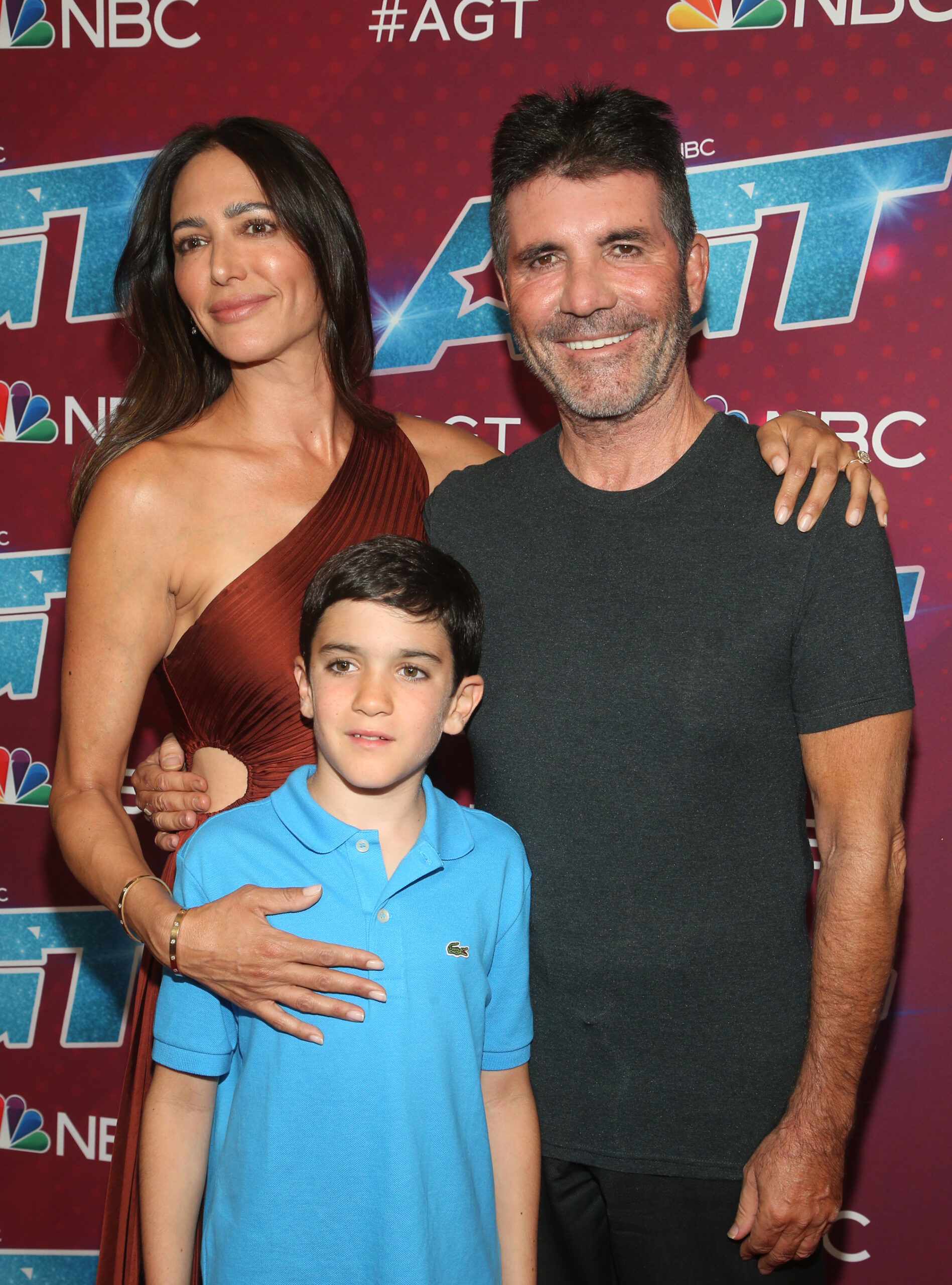 Lauren, Simon and their child