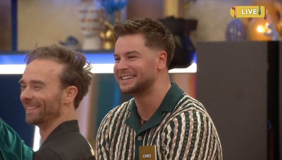 Chris Hughes smiling on CBB