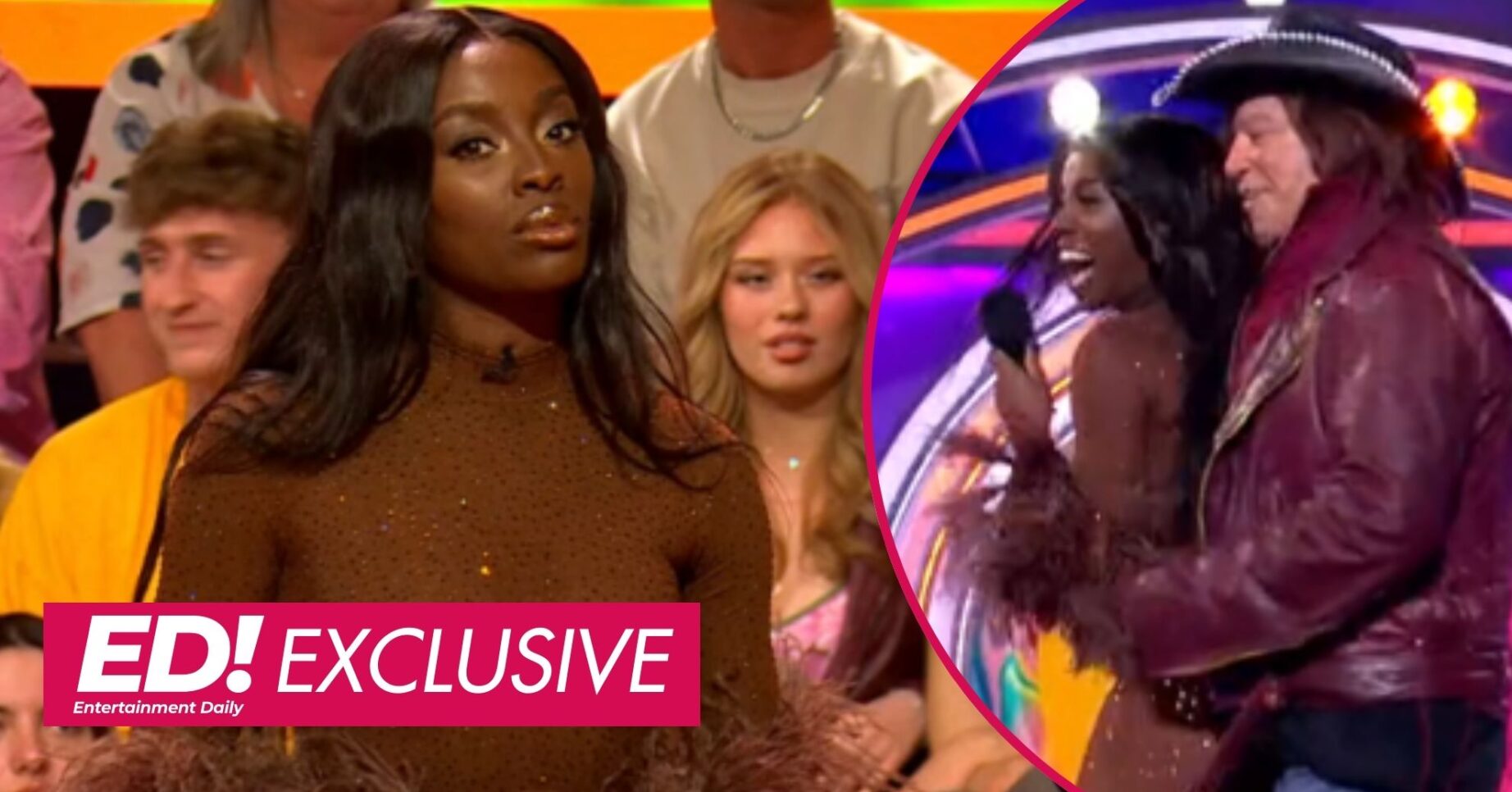 AJ Odudu on Late and Live / Mickey grabbing her on CBB