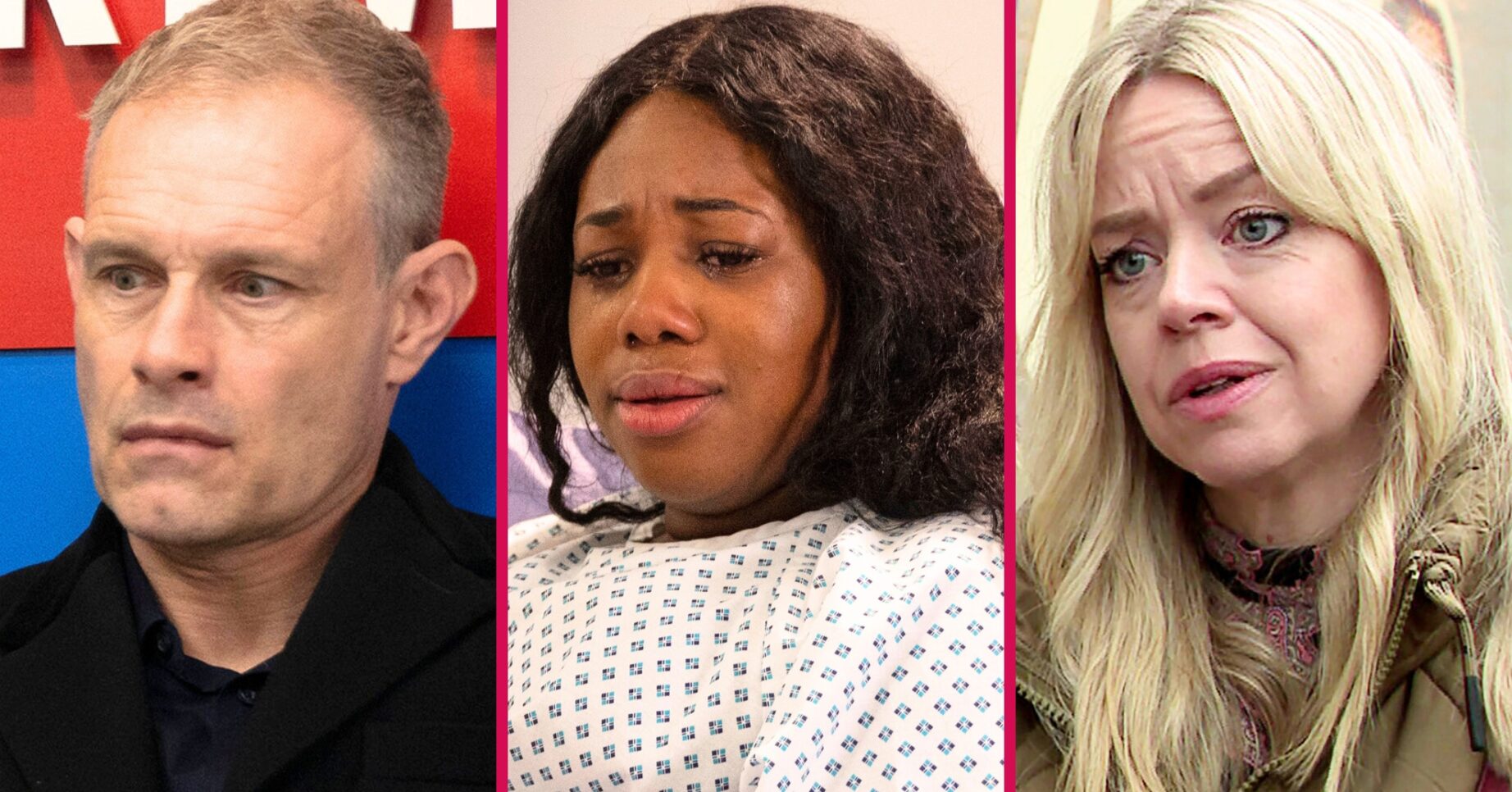 Coronation Street's Nick, Dee-Dee, Toyah