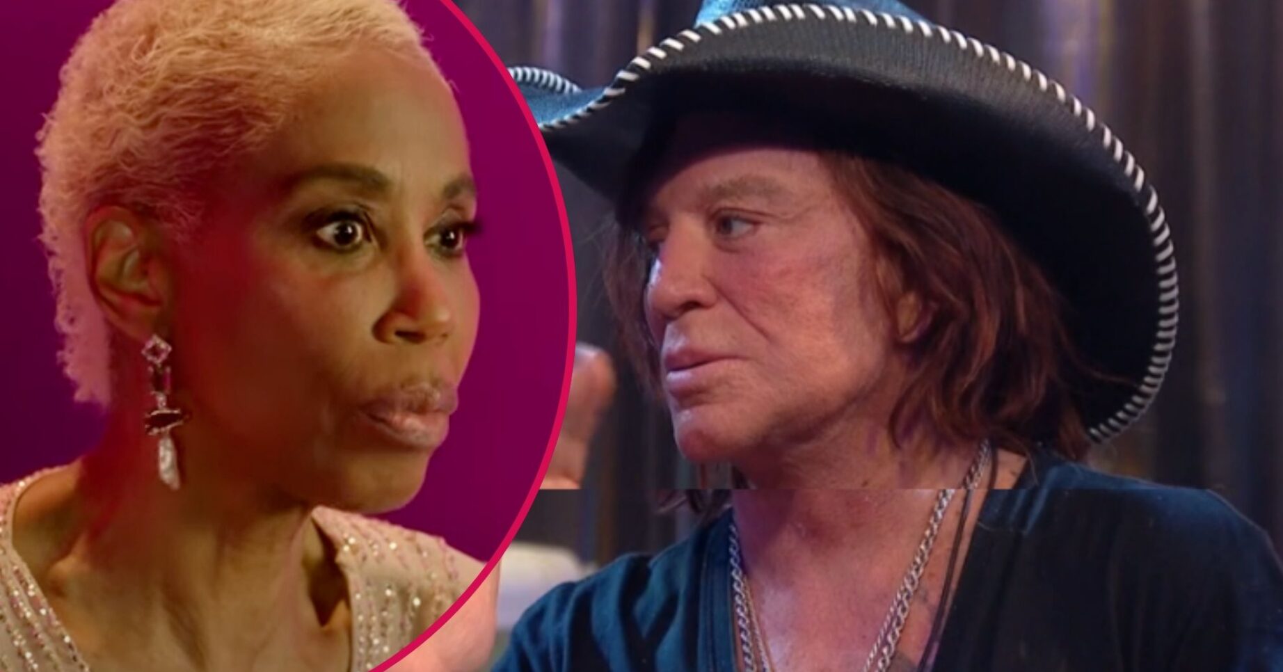 ED comp: Mickey Rourke / Trisha Goddard