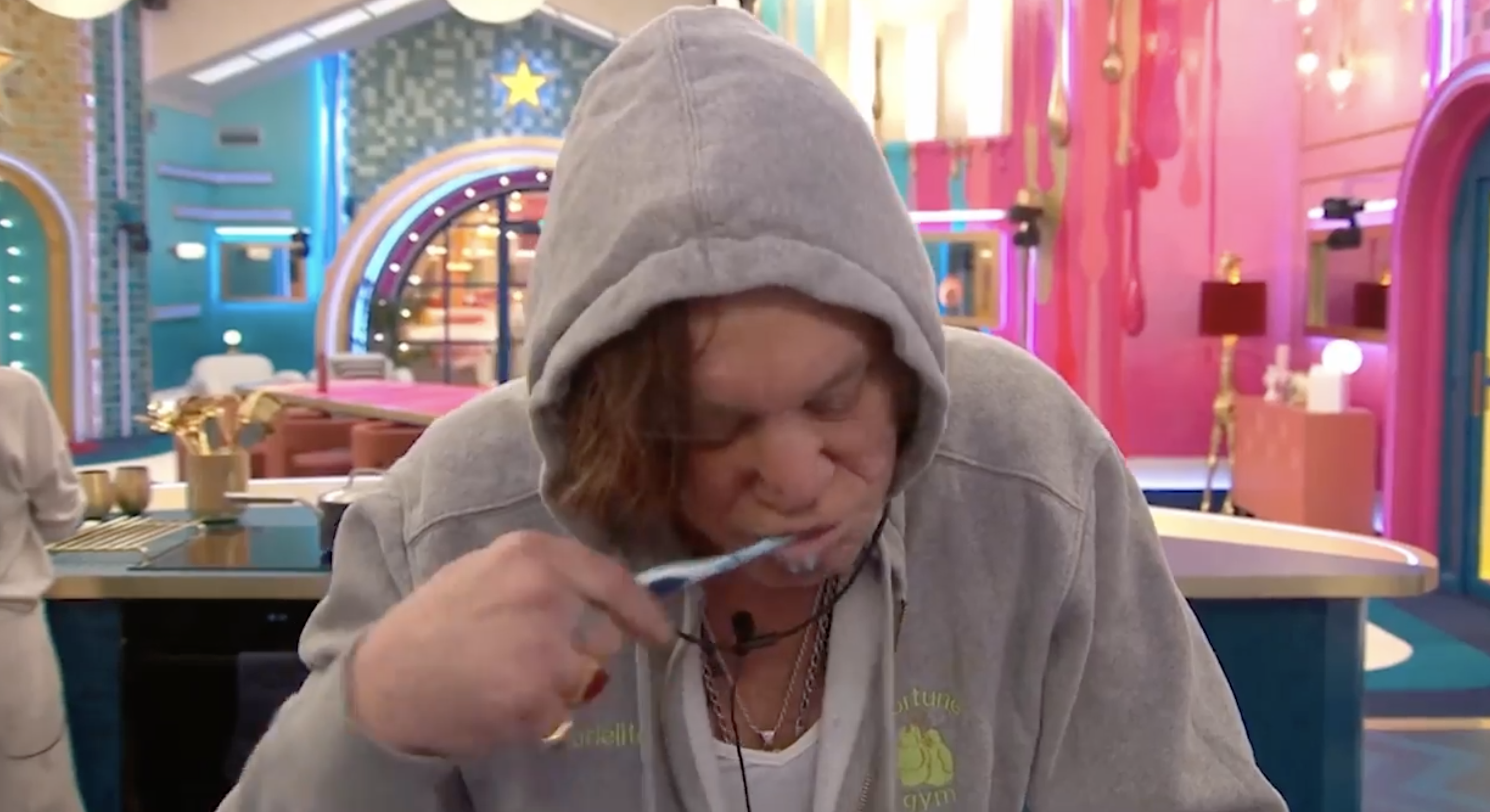 Mickey Rourke on Celebrity Big Brother