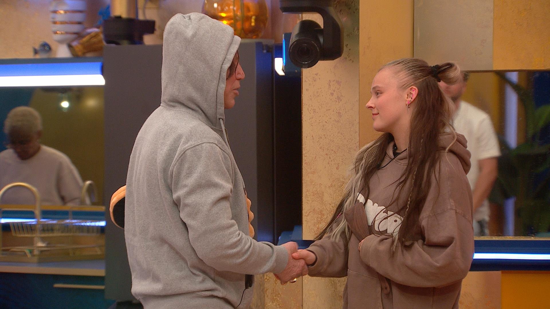 Mickey and JoJo on Celebrity Big Brother