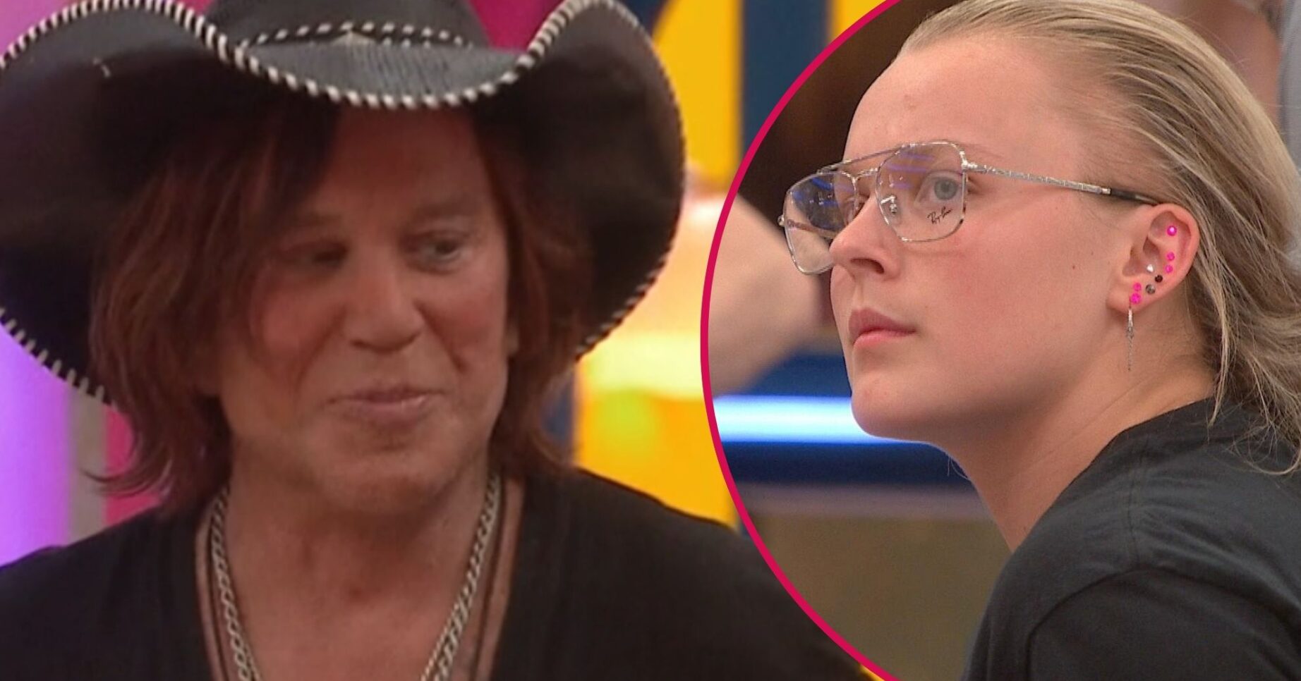 Mickey and JoJo on Celebrity Big Brother