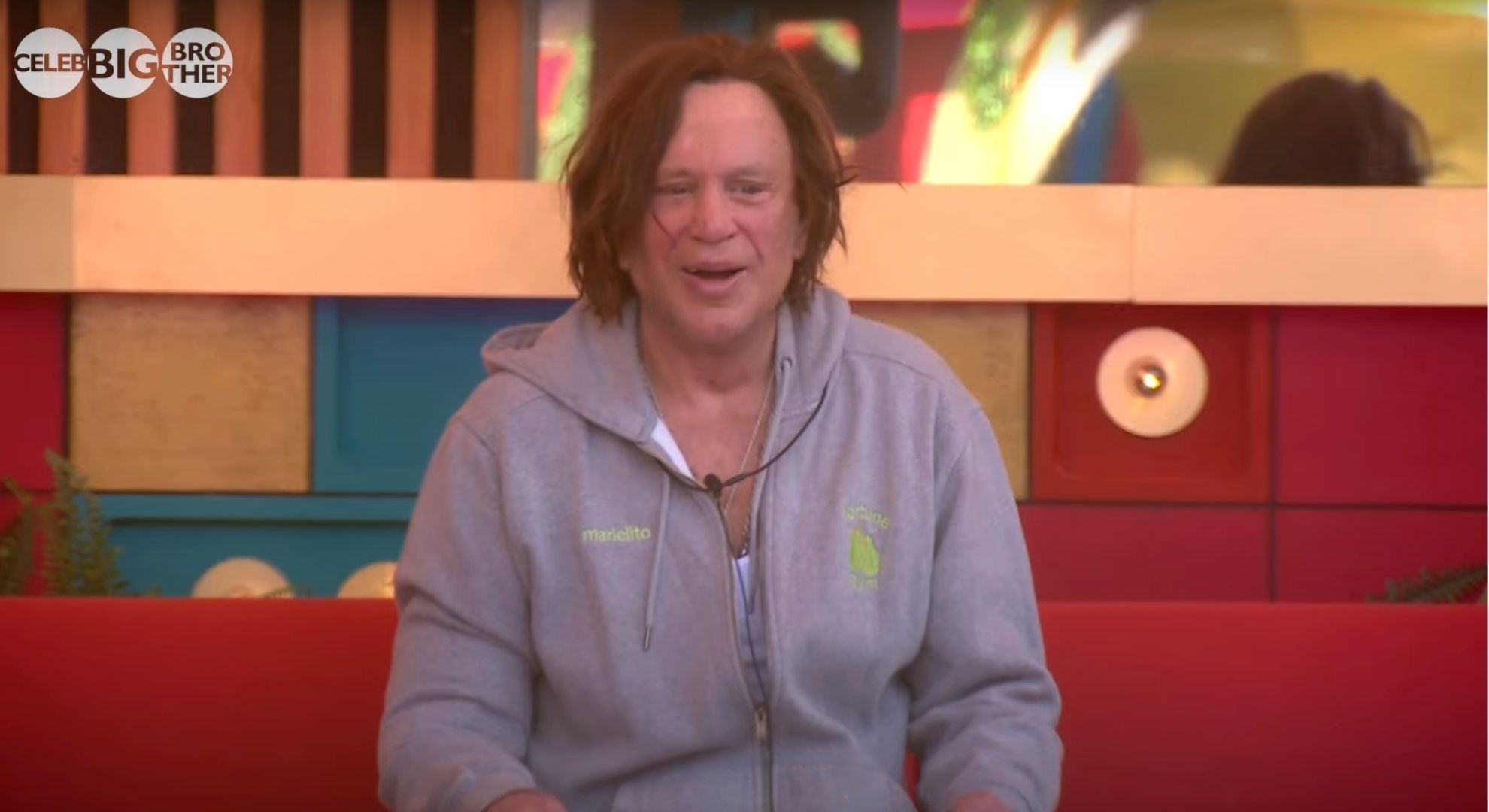 Mickey Rourke on Celebrity Big Brother 