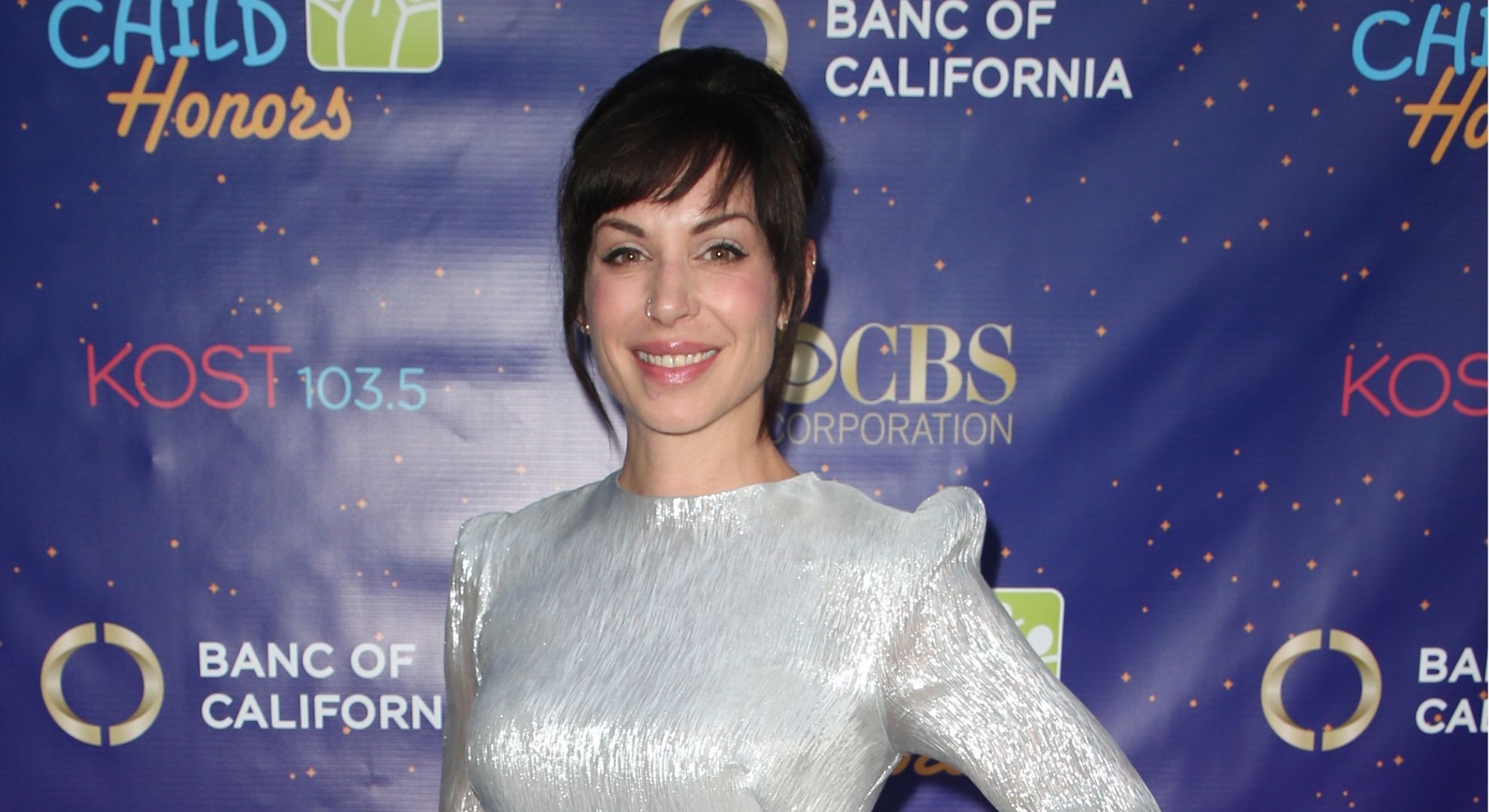 JillIan Lauren smiling on the red carpet