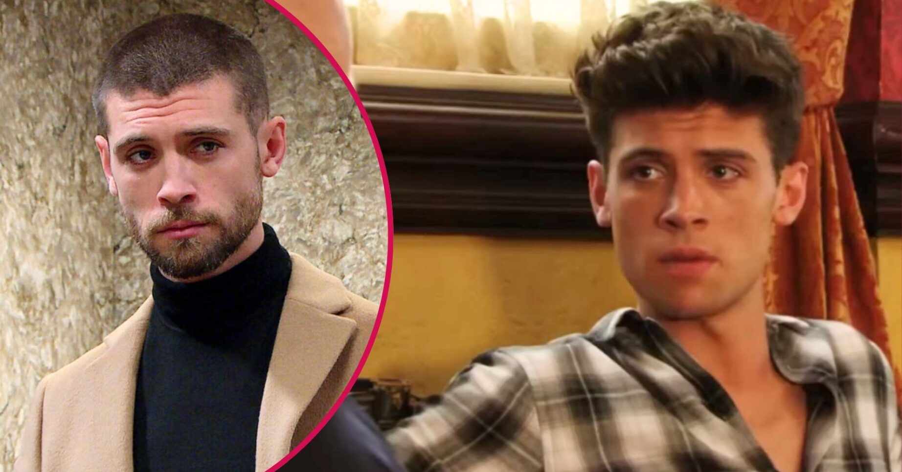 Composite image of Ned Porteous - as Mark on EastEnders, and Joe Tate on Emmerdale (Credit: ITV/Composite: ED!)