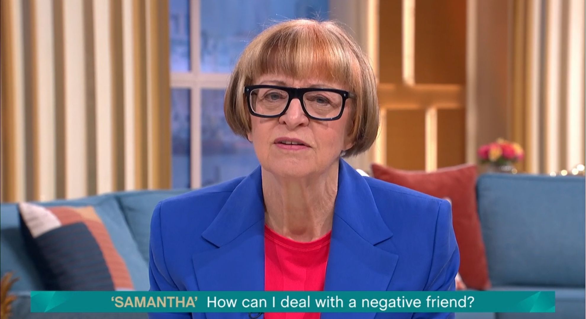 Phillipa Perry on This Morning 