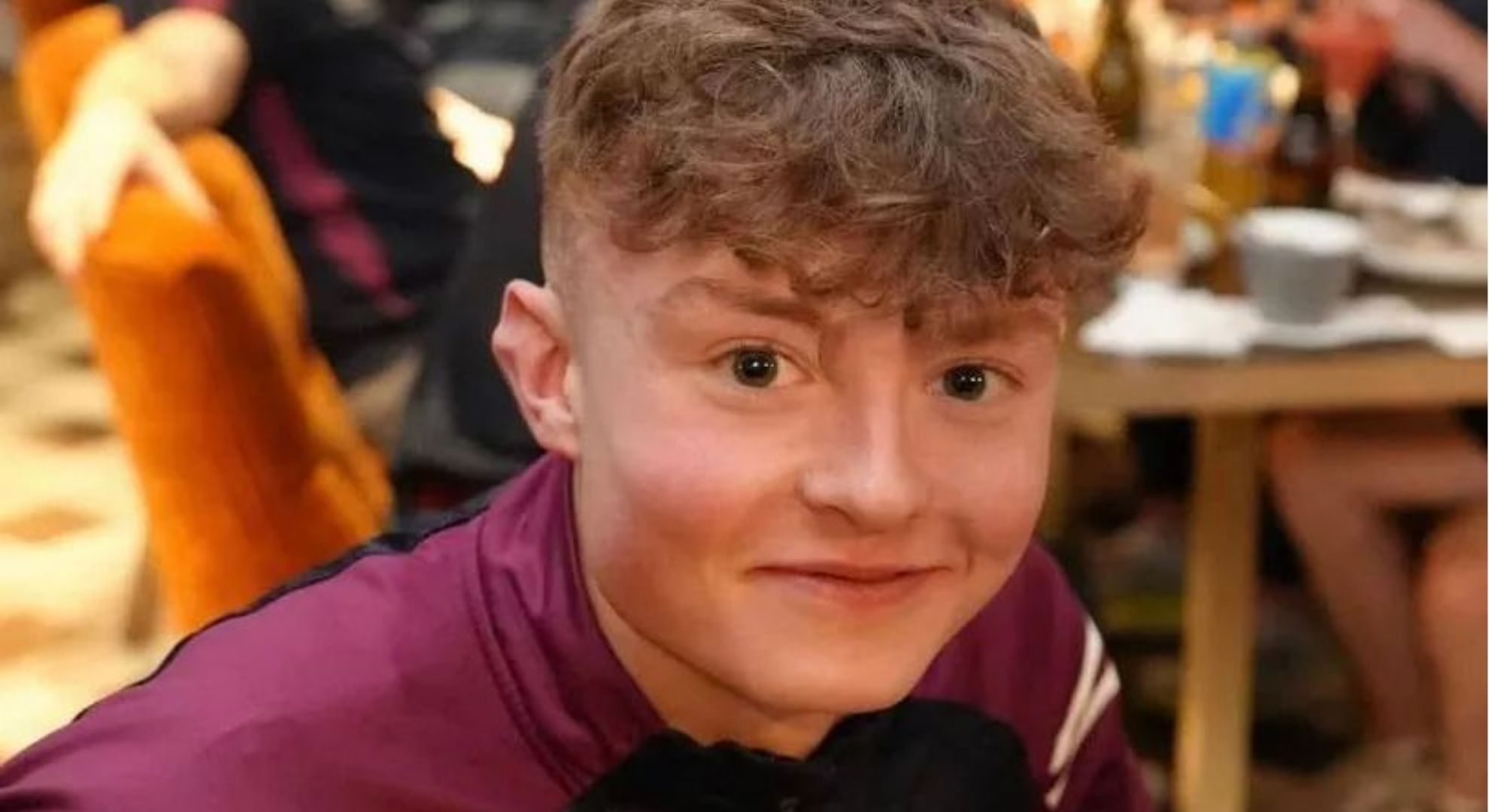 Oran McConville smiling