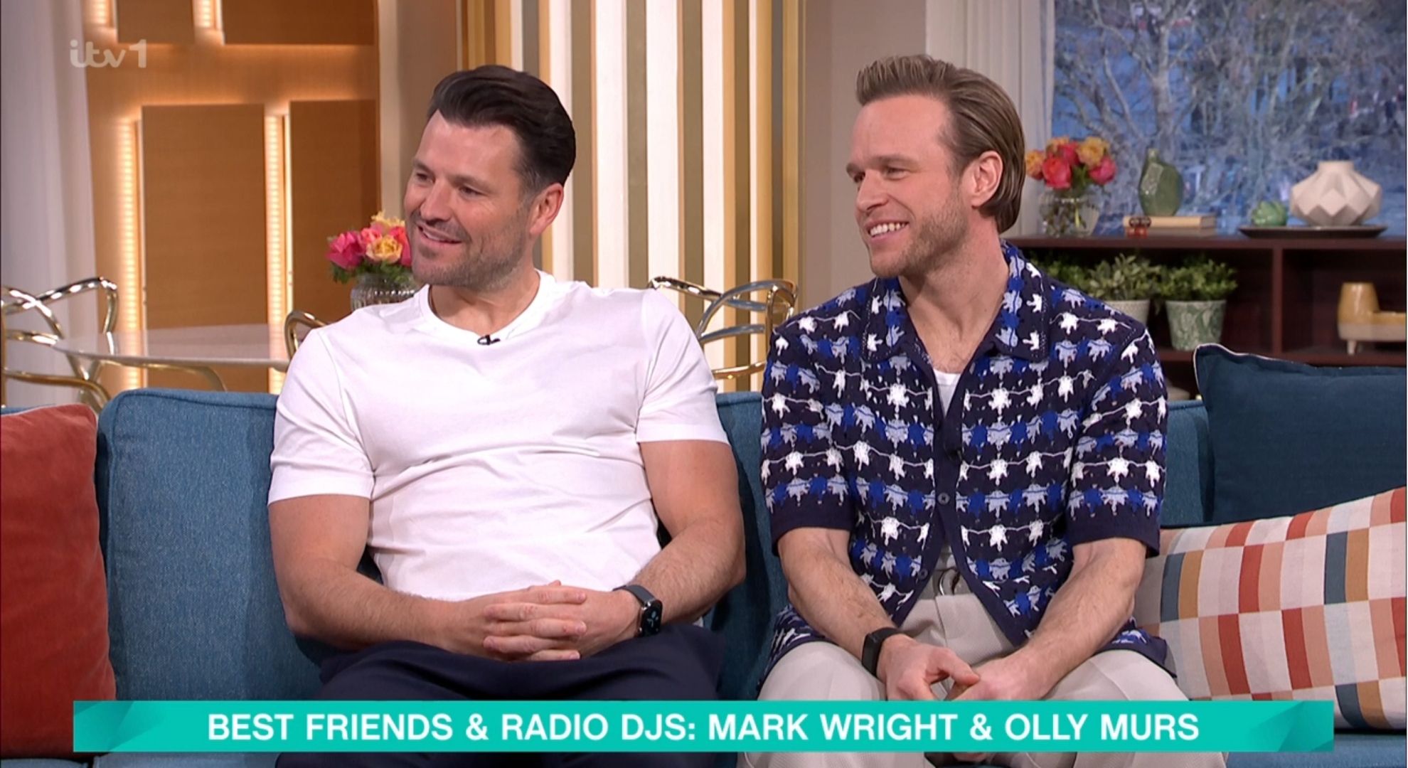 Mark Wright and Olly Murs on This Morning 