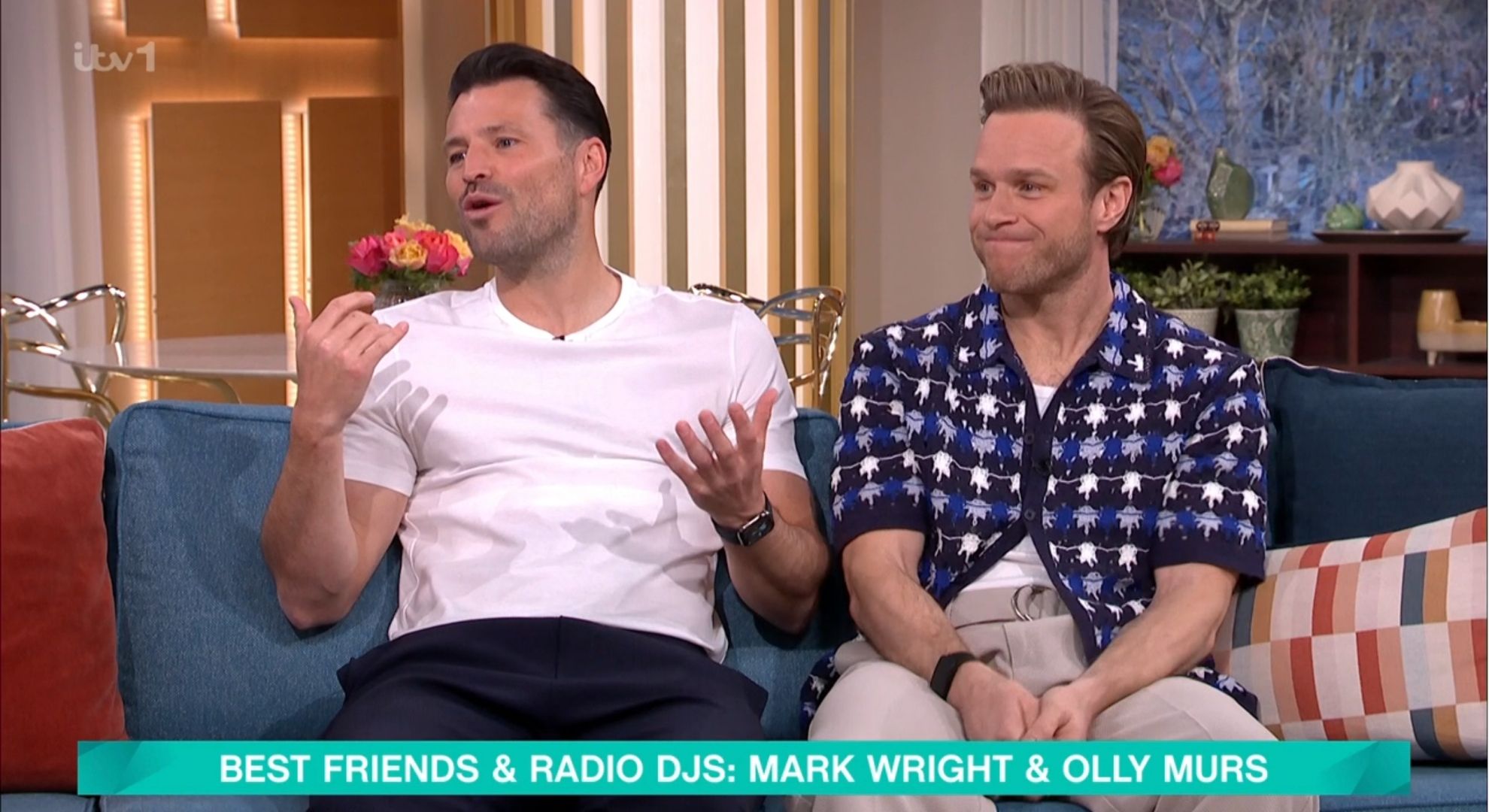 Mark Wright and Olly Murs on This Morning 